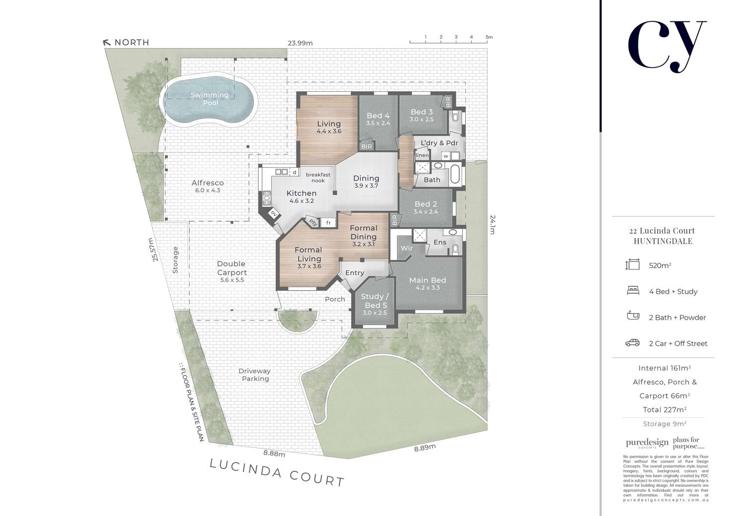 Floorplan of Homely house listing, 22 Lucinda Court, Huntingdale WA 6110