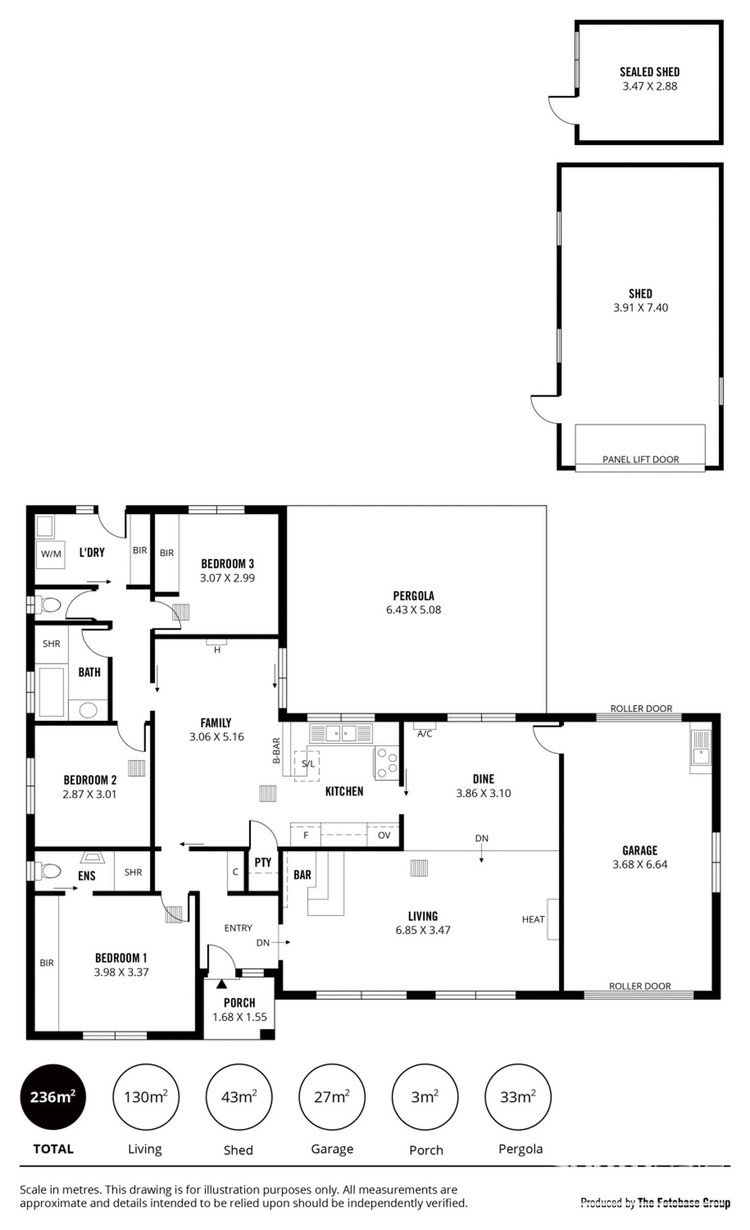 Floorplan of Homely house listing, 8 Geraldine Street, Valley View SA 5093