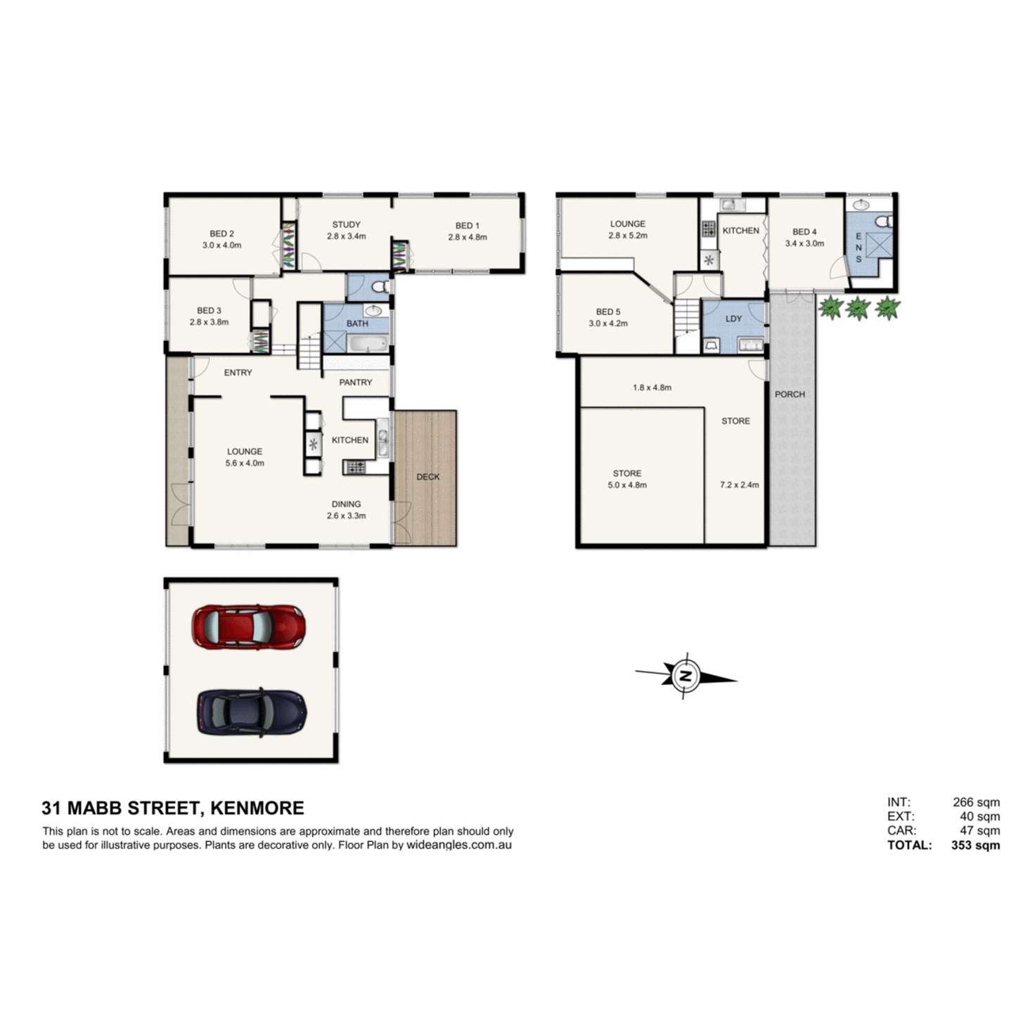 Floorplan of Homely house listing, 31 Mabb Street, Kenmore QLD 4069