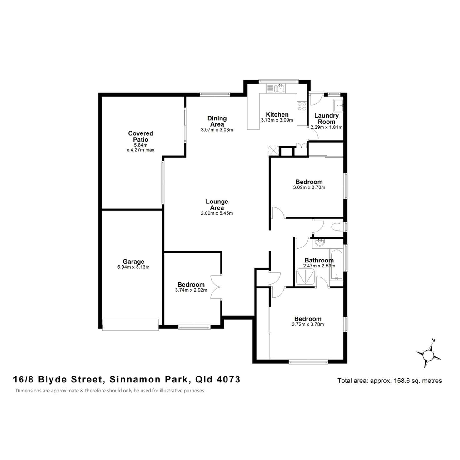 Floorplan of Homely house listing, 16/8 Blyde Street, Sinnamon Park QLD 4073