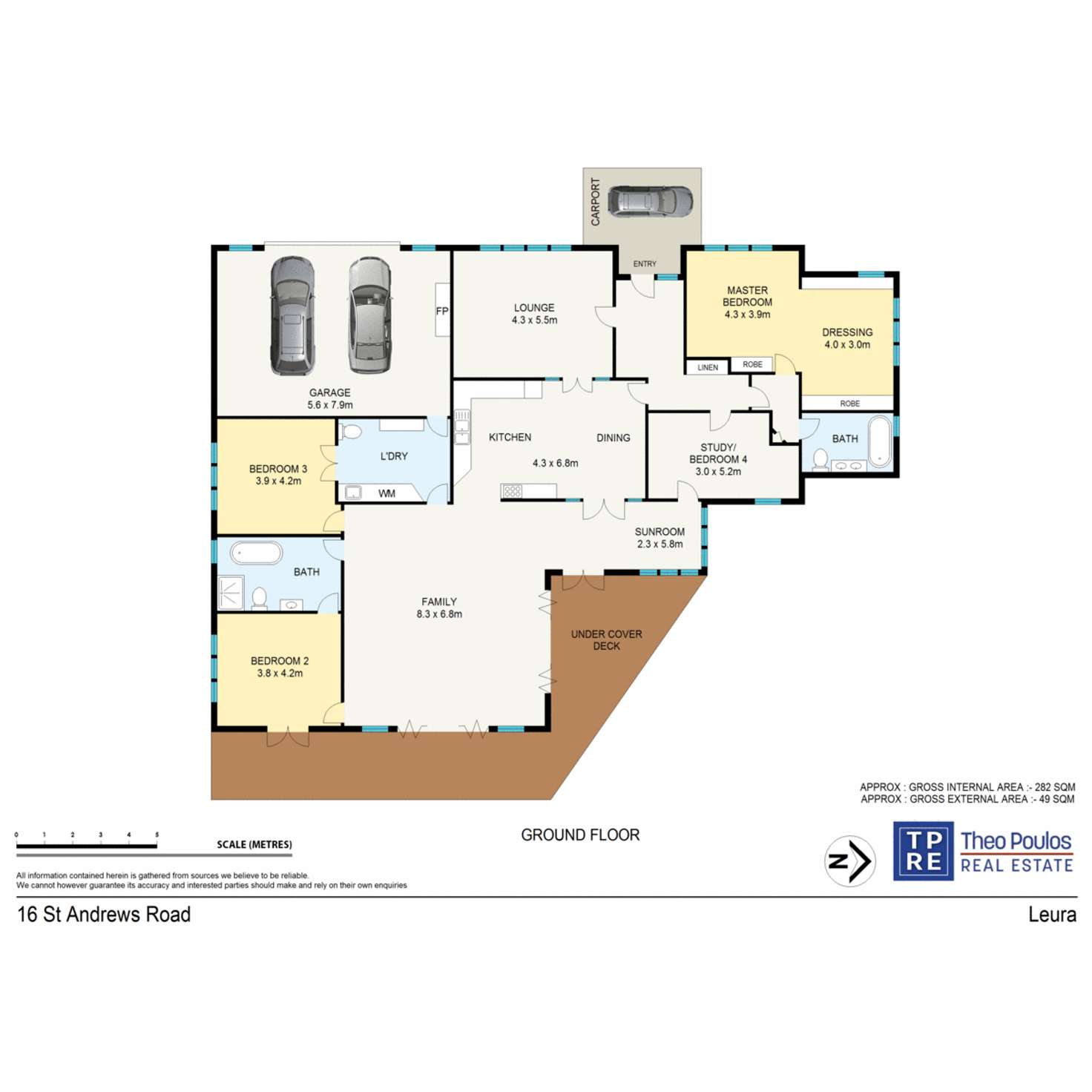 Floorplan of Homely house listing, 16 St Andrews Road, Leura NSW 2780