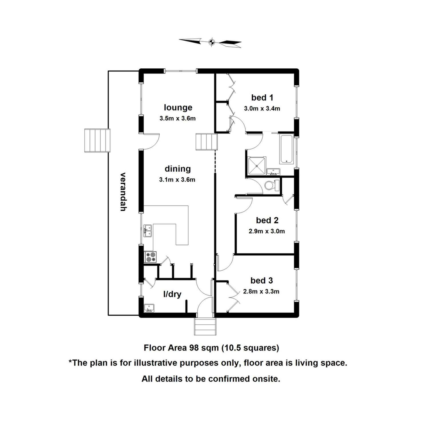 Floorplan of Homely house listing, 7 Berrys Road, Emerald VIC 3782