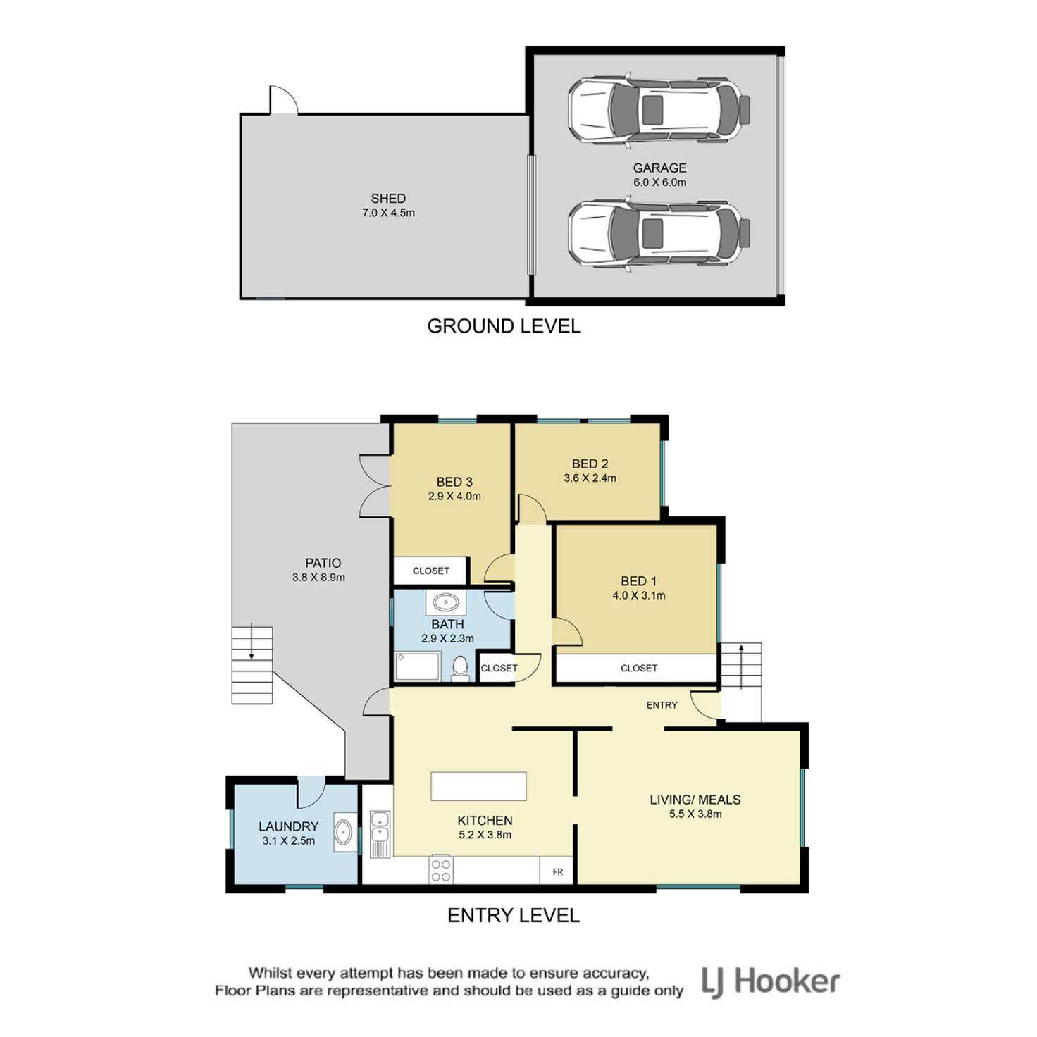Floorplan of Homely house listing, 23 Newman Road, Wavell Heights QLD 4012
