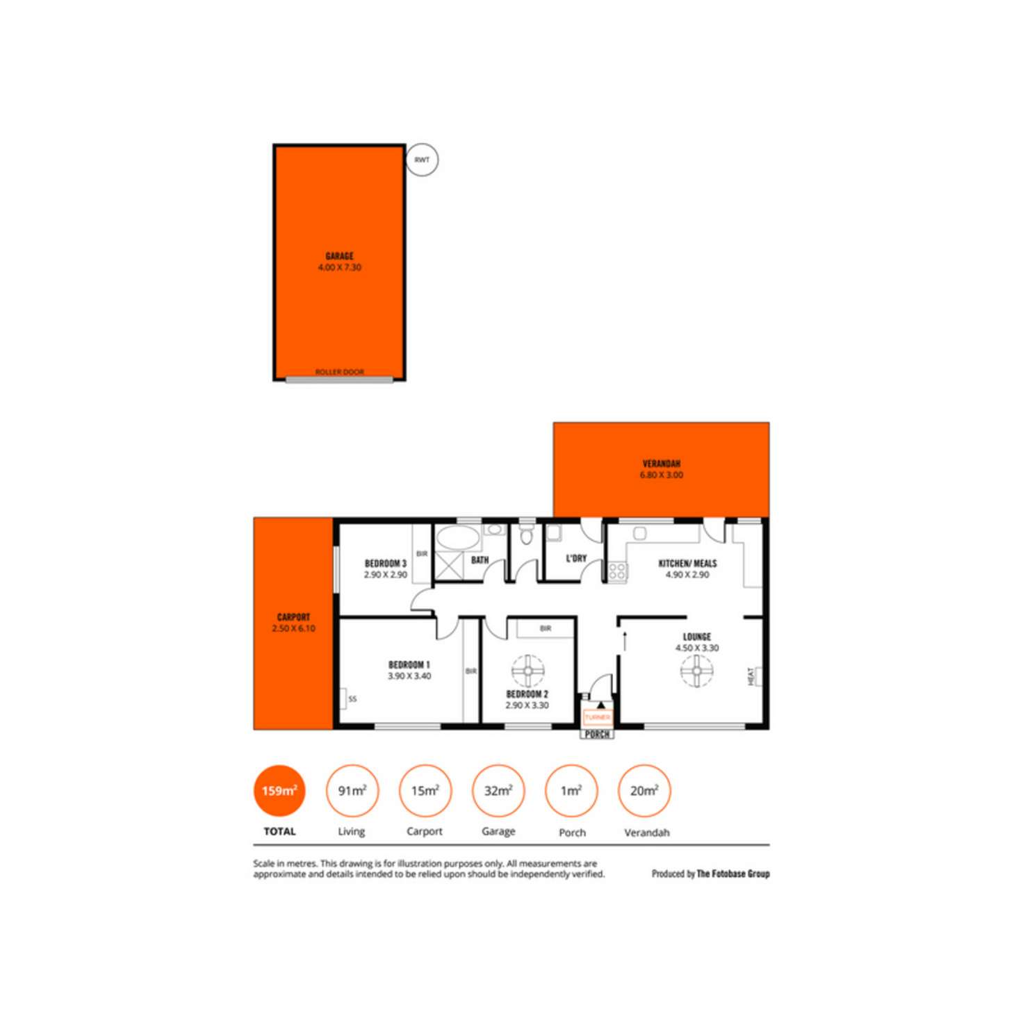 Floorplan of Homely house listing, 5 Gwinganna Crescent, Holden Hill SA 5088