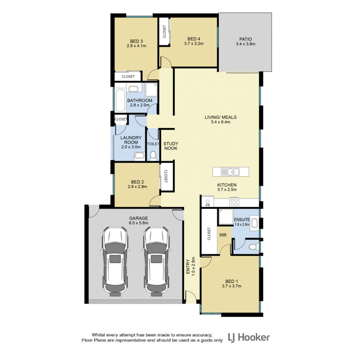 Floorplan of Homely house listing, 10 Sustainability Court, Narangba QLD 4504