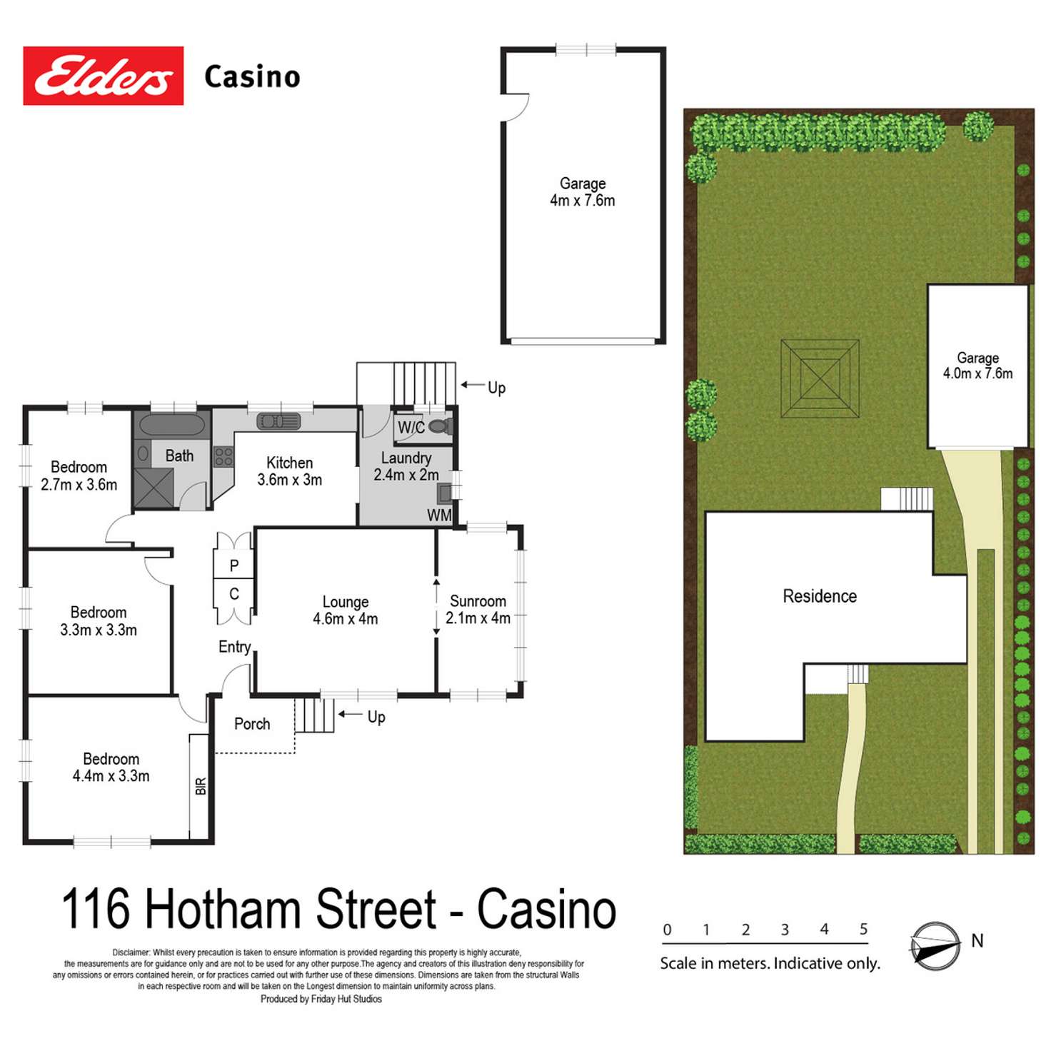 Floorplan of Homely house listing, 116 Hotham Street, Casino NSW 2470