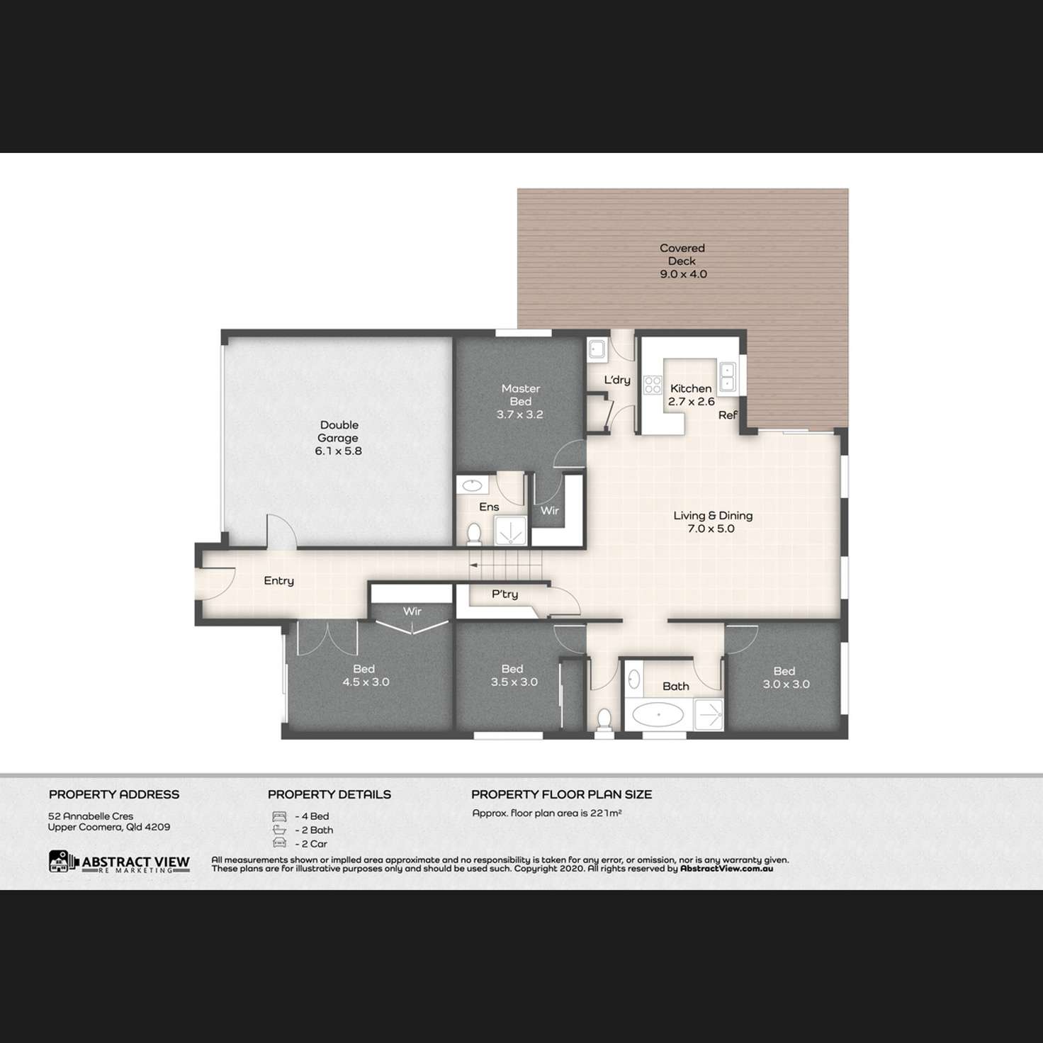 Floorplan of Homely house listing, 52 Annabelle Crescent, Upper Coomera QLD 4209