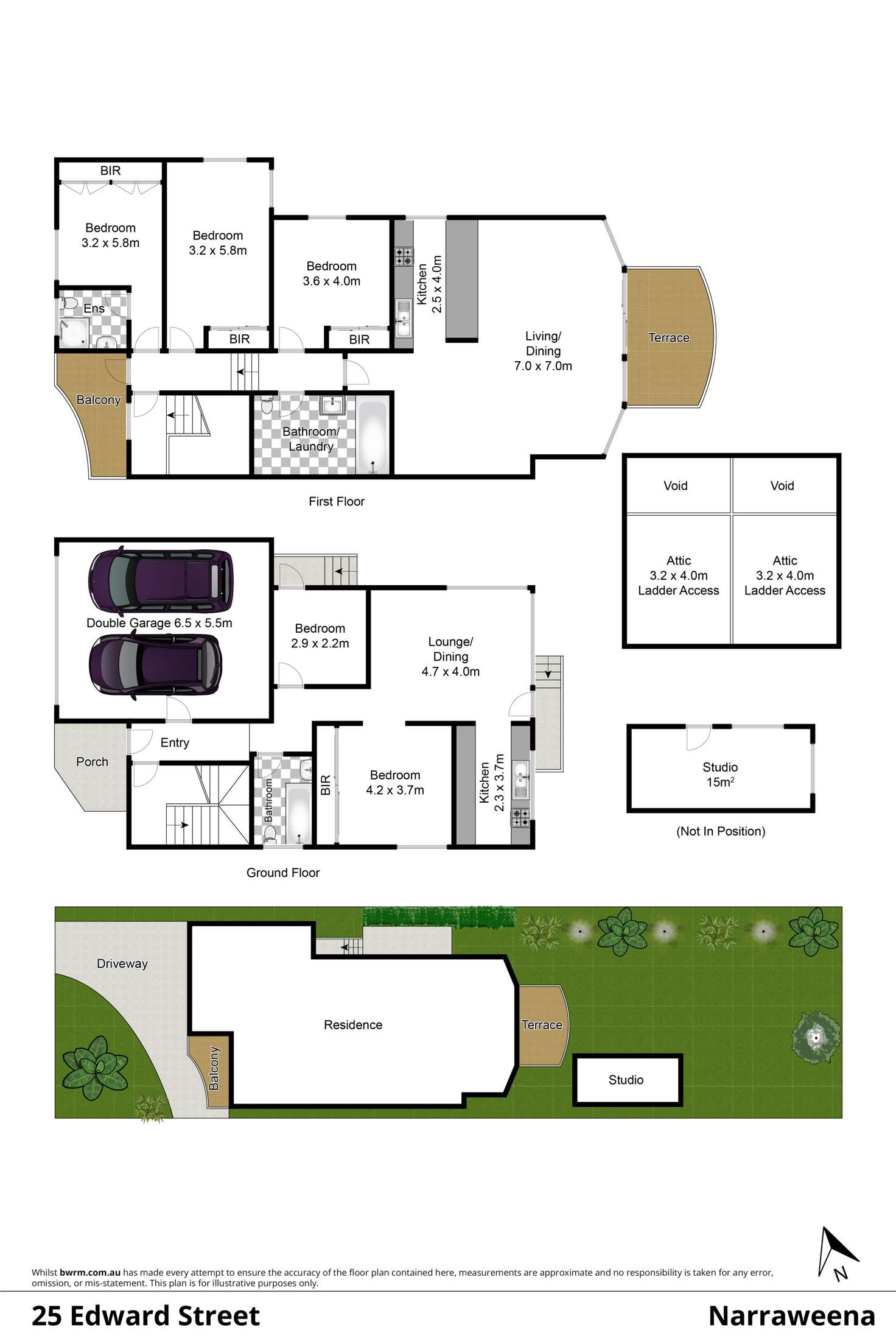 Floorplan of Homely house listing, 25 Edward Street, Narraweena NSW 2099