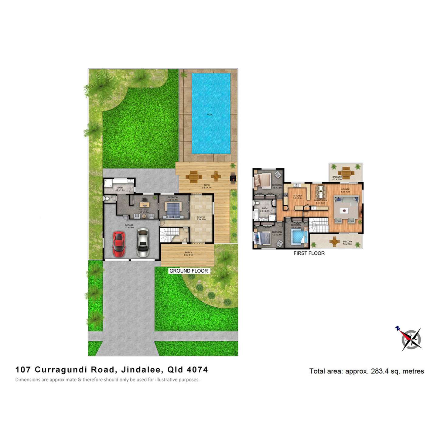 Floorplan of Homely house listing, 107 Curragundi Road, Jindalee QLD 4074