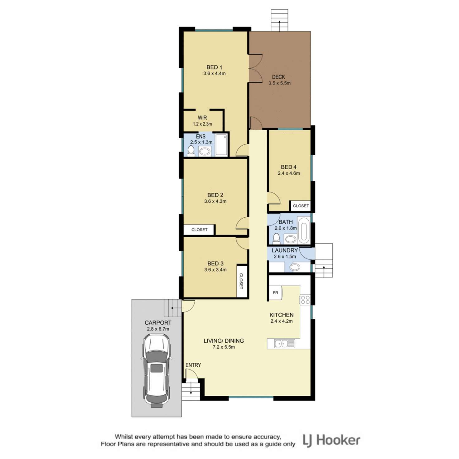 Floorplan of Homely house listing, 16 Caronga Street, Wavell Heights QLD 4012