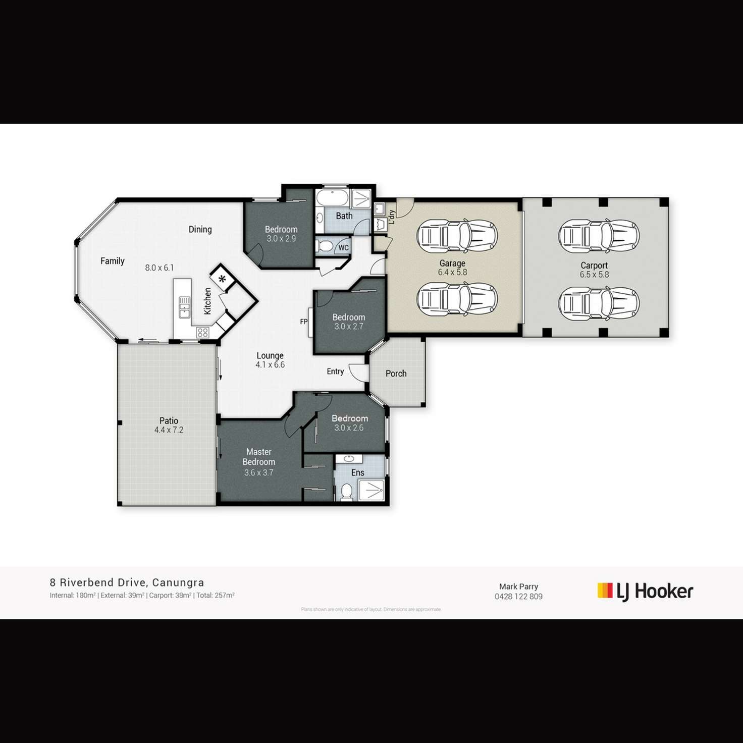 Floorplan of Homely house listing, 8 Riverbend Drive, Canungra QLD 4275