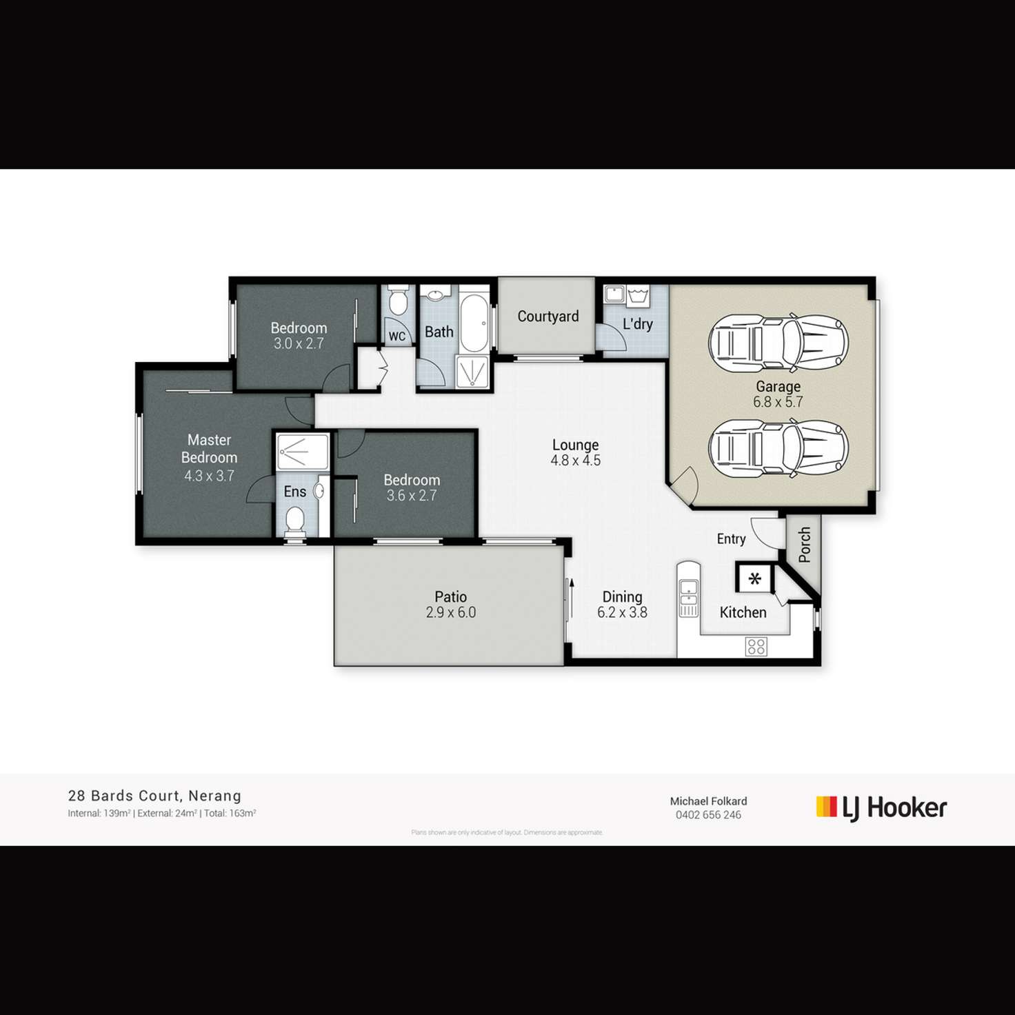 Floorplan of Homely house listing, 28 Bards Court, Nerang QLD 4211