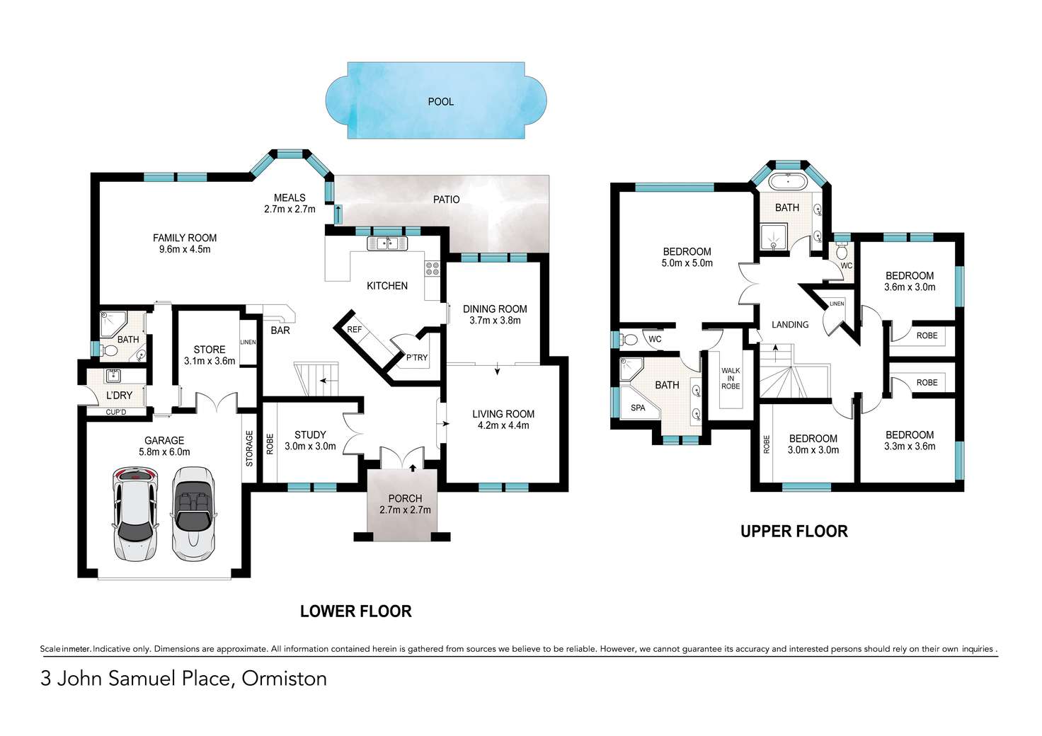 Floorplan of Homely house listing, 3 John Samuel Place, Ormiston QLD 4160