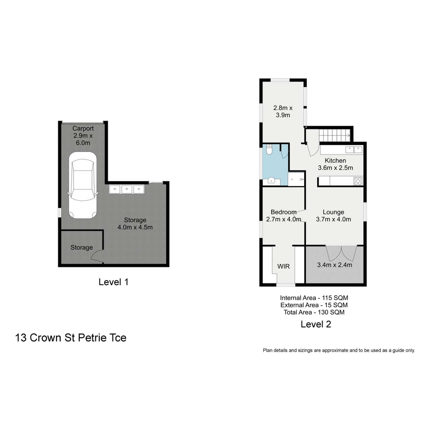 Floorplan of Homely house listing, 13 Crown Street, Petrie Terrace QLD 4000