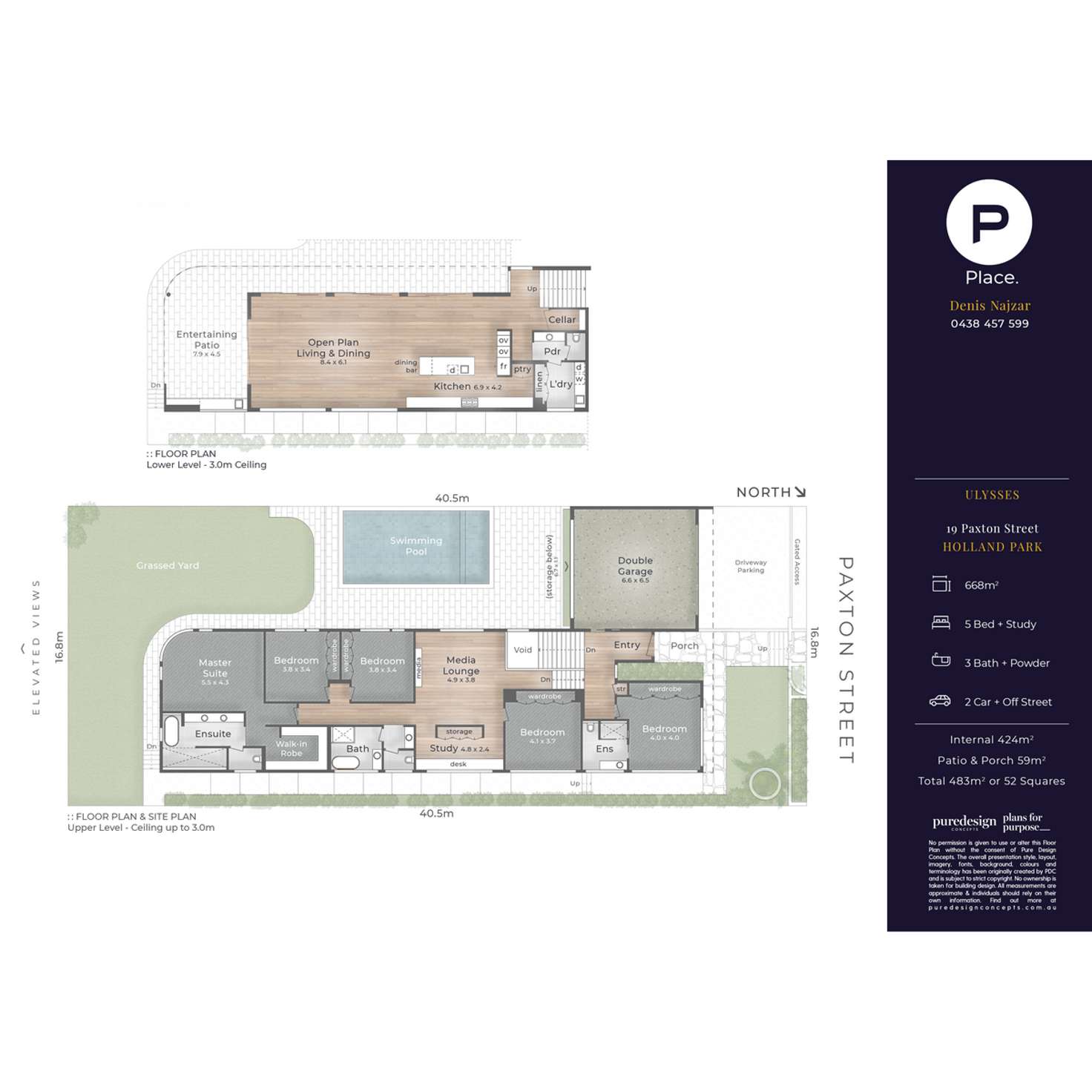 Floorplan of Homely house listing, 19 Paxton Street, Holland Park QLD 4121