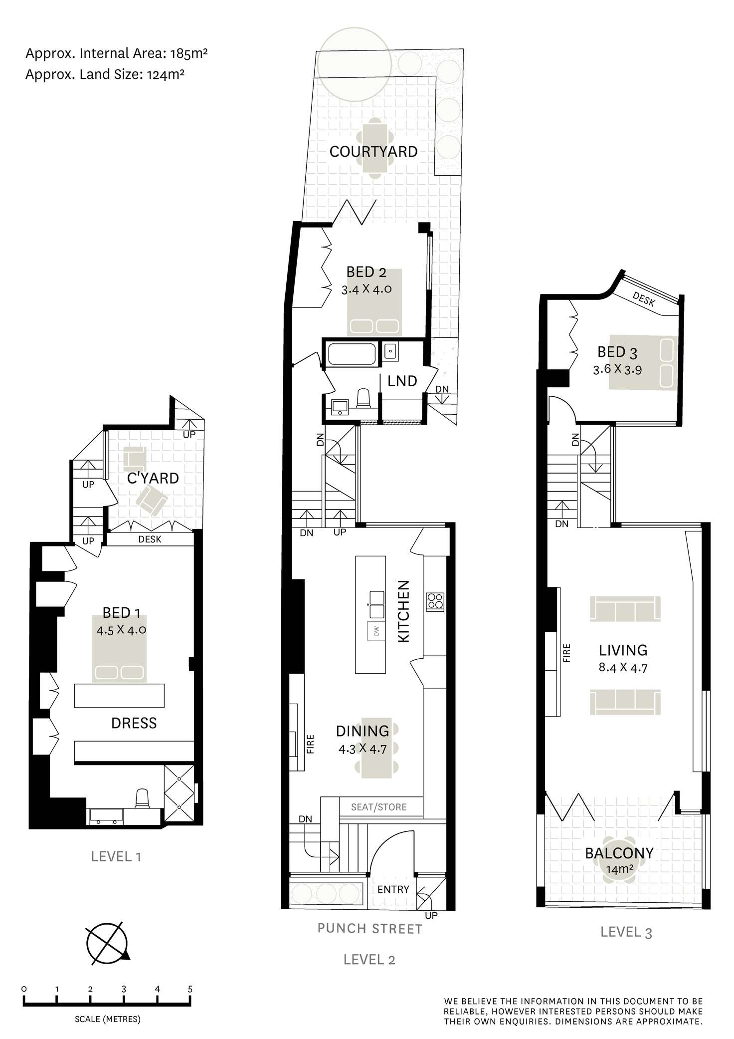 Floorplan of Homely house listing, 12 Punch Street, Balmain NSW 2041