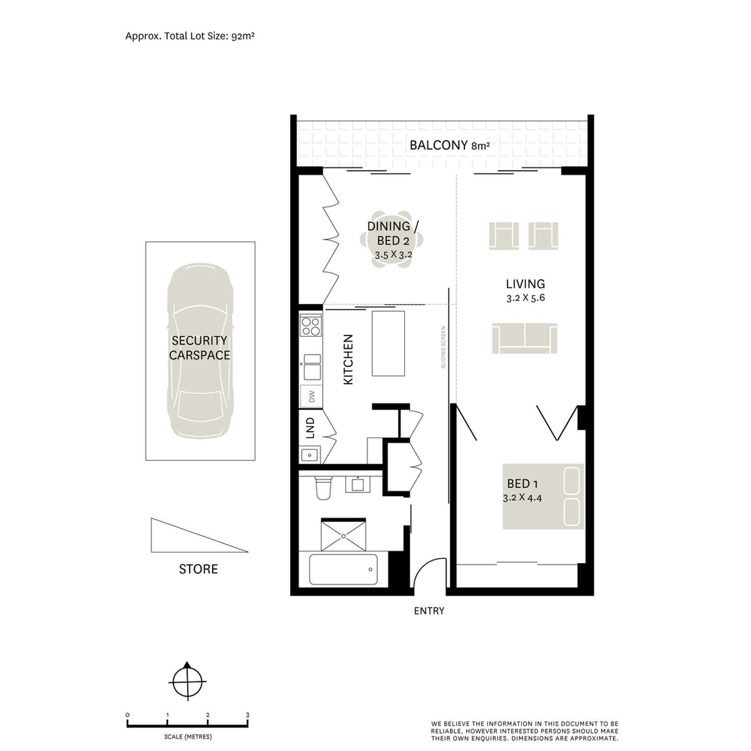 Floorplan of Homely apartment listing, 1203/1-15 Francis Street, Darlinghurst NSW 2010