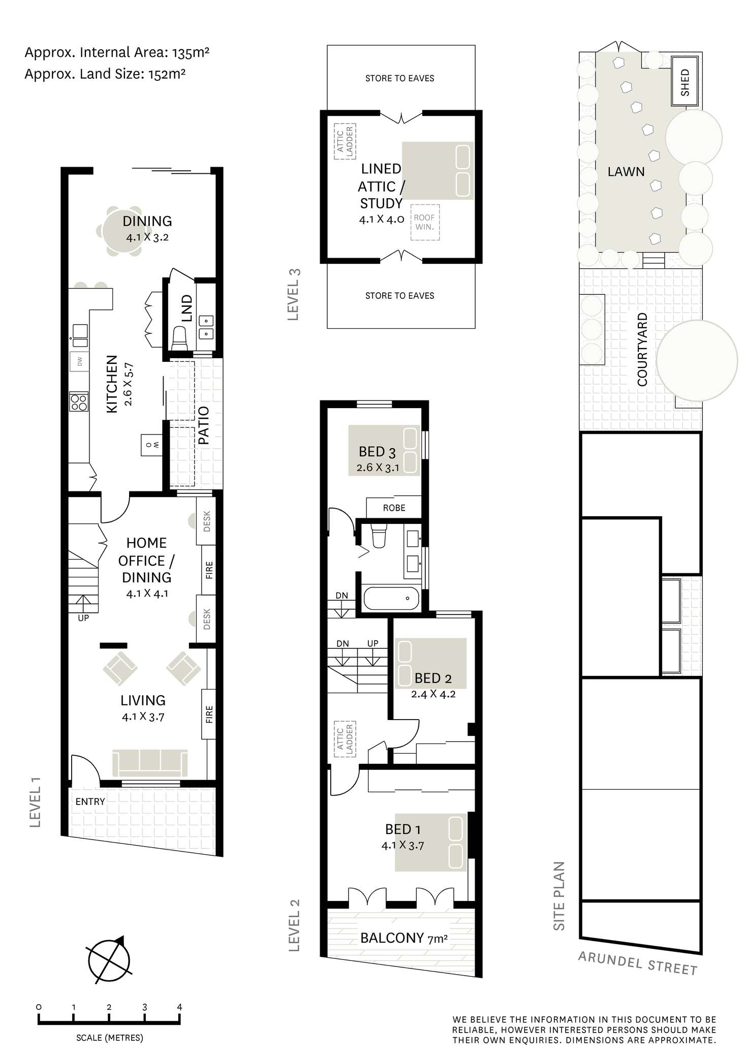 Floorplan of Homely terrace listing, 175 Arundel Street, Forest Lodge NSW 2037