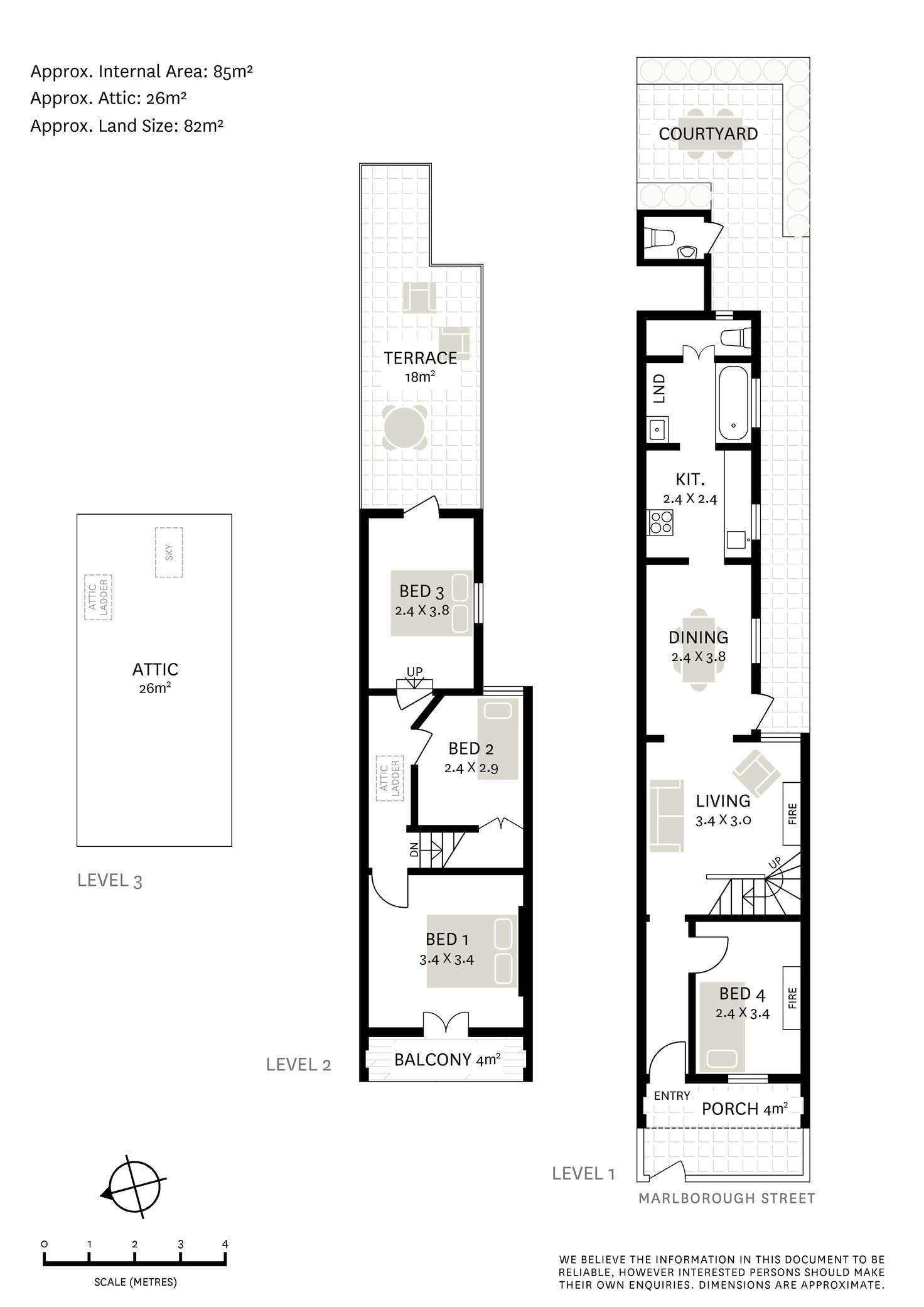 Floorplan of Homely house listing, 86 Marlborough Street, Surry Hills NSW 2010
