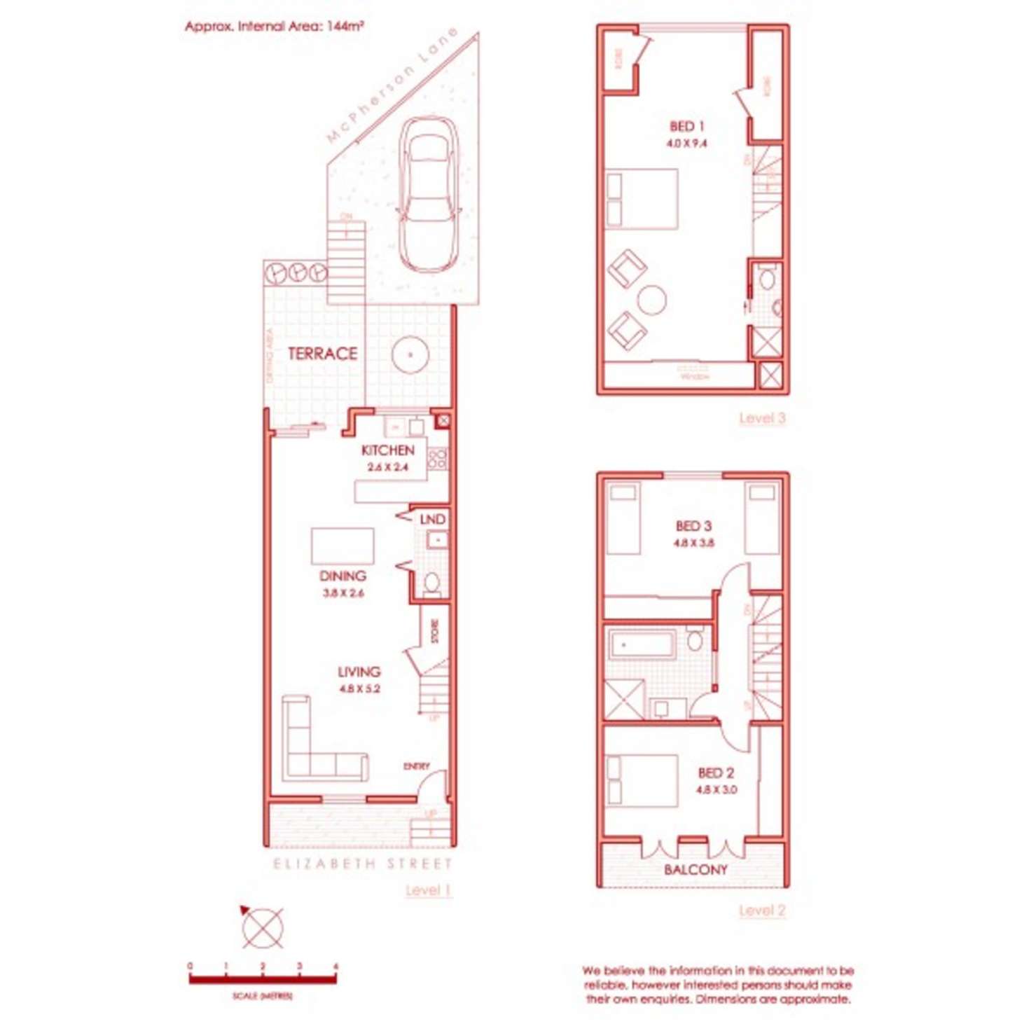 Floorplan of Homely house listing, 914 Elizabeth Street, Zetland NSW 2017