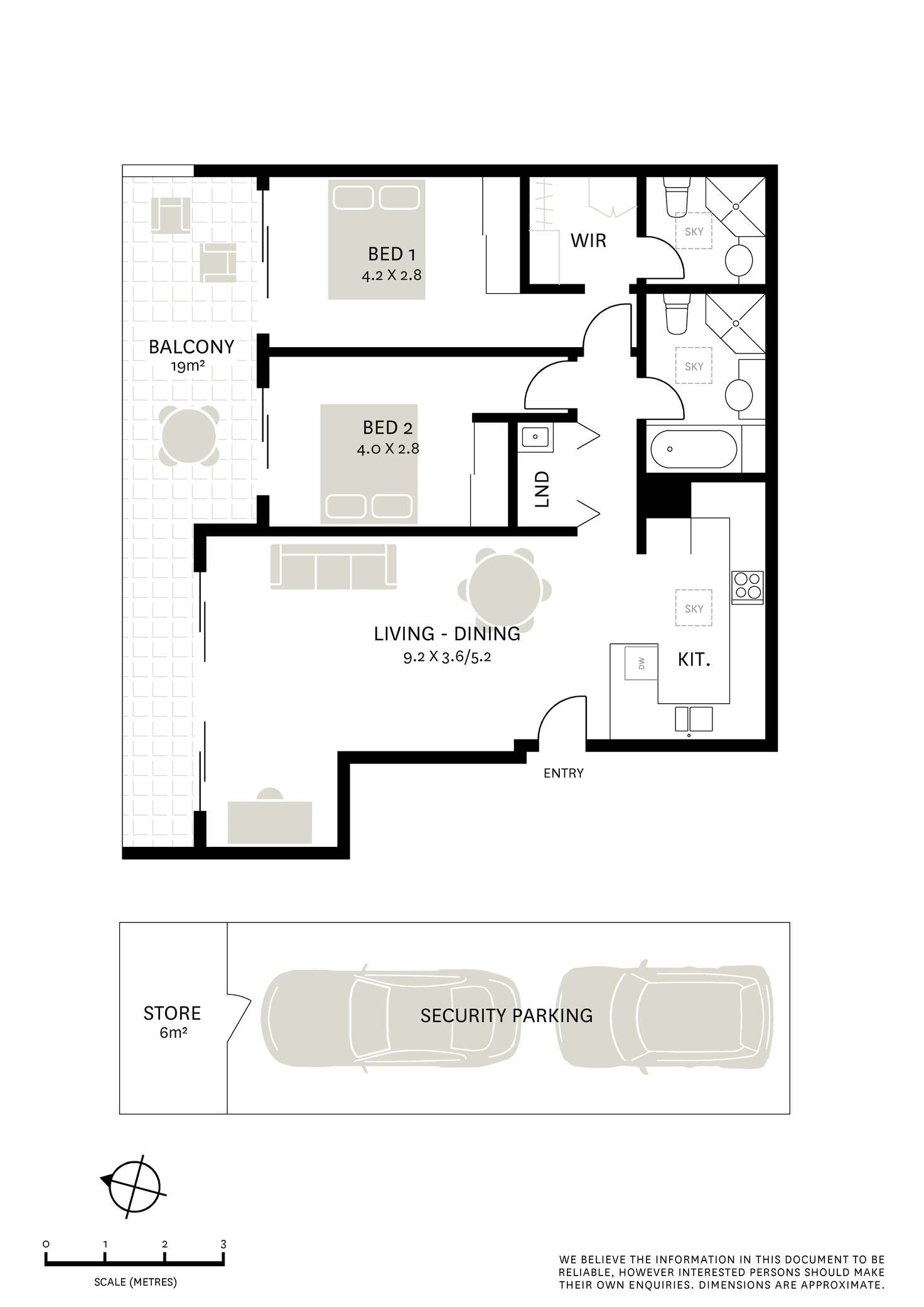 Floorplan of Homely apartment listing, 21/440 Darling Street, Balmain NSW 2041