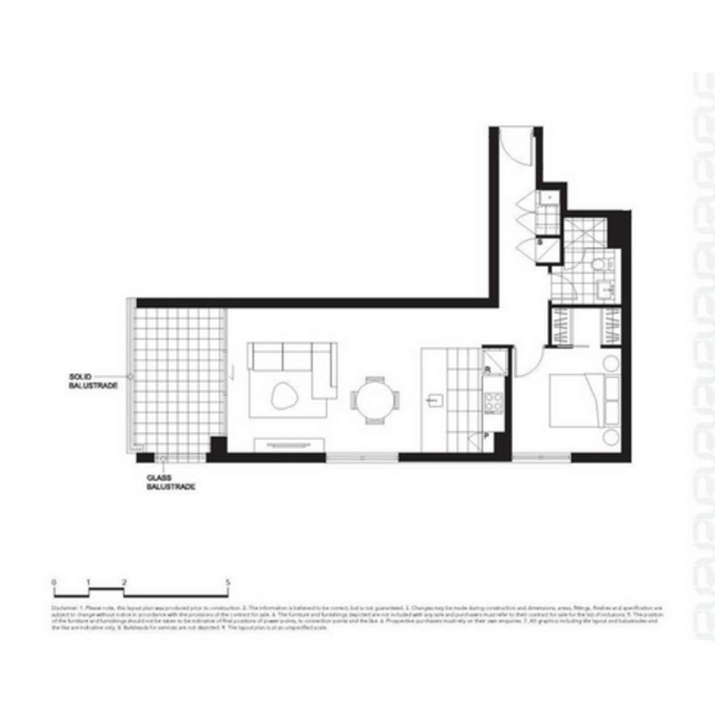 Floorplan of Homely unit listing, 210/1 Saunders Close, Macquarie Park NSW 2113