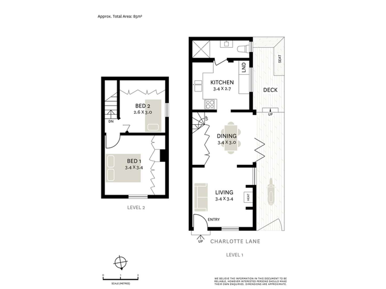 Floorplan of Homely apartment listing, 17 Charlotte Lane, Darlinghurst NSW 2010