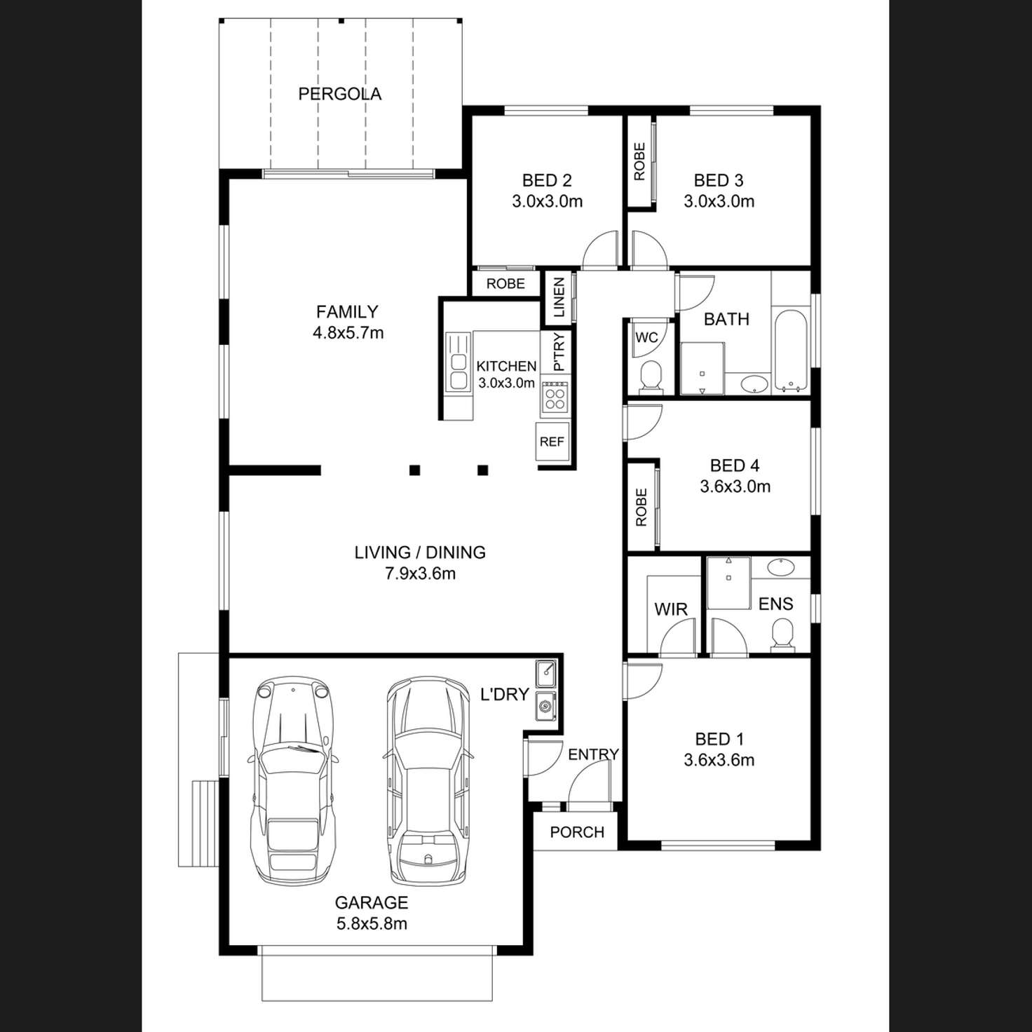 Floorplan of Homely house listing, 5 Pennant Court, Upper Coomera QLD 4209