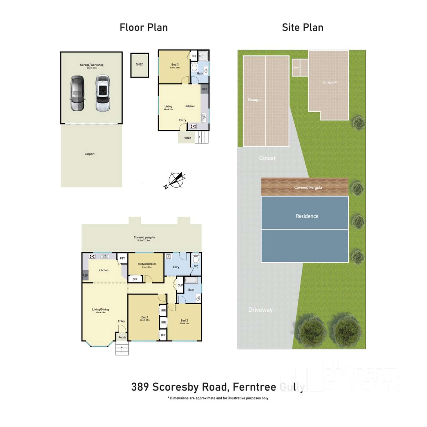 Floorplan of Homely house listing, 389 Scoresby Road, Ferntree Gully VIC 3156