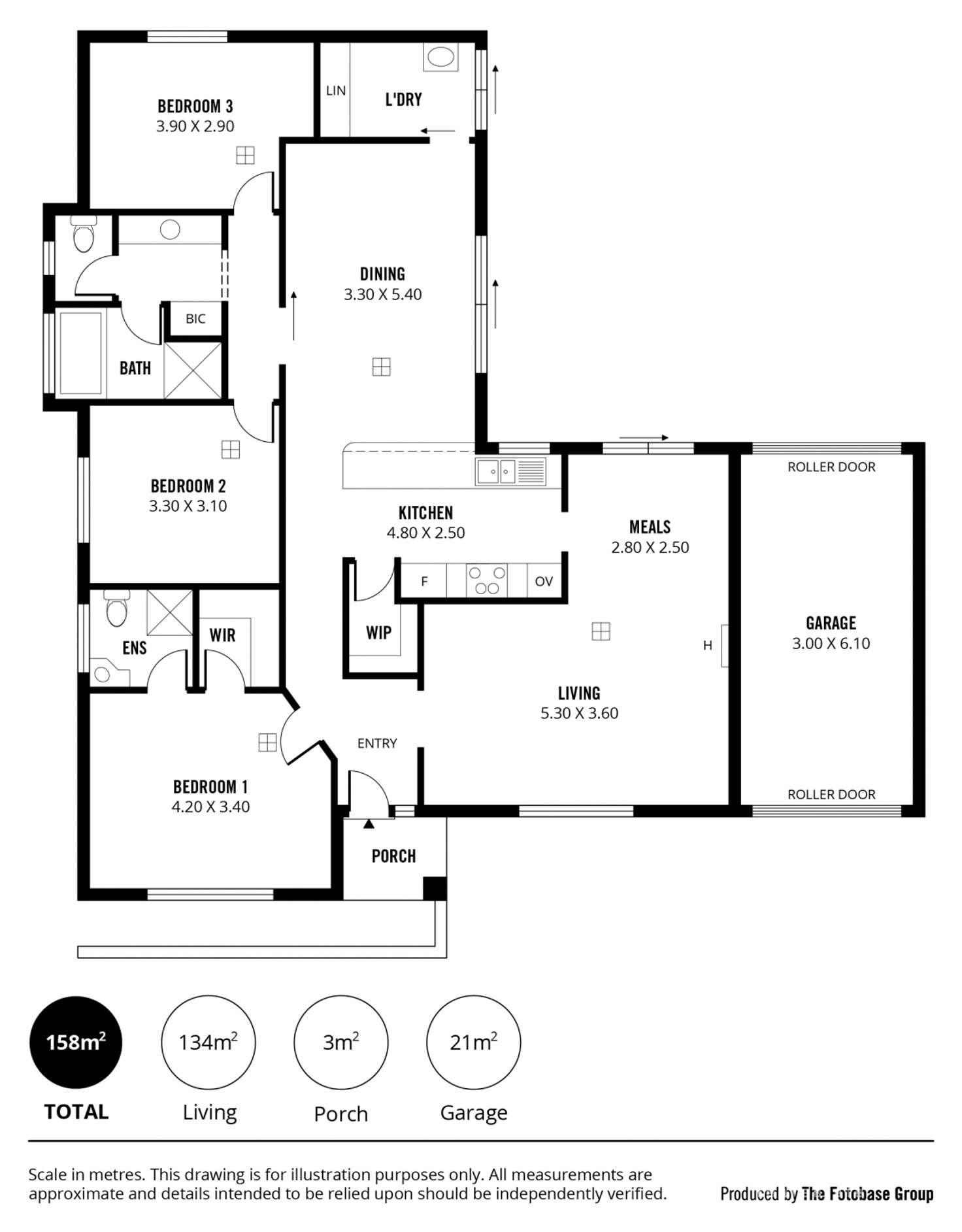Floorplan of Homely house listing, 19 Farnsworth Drive, Morphett Vale SA 5162