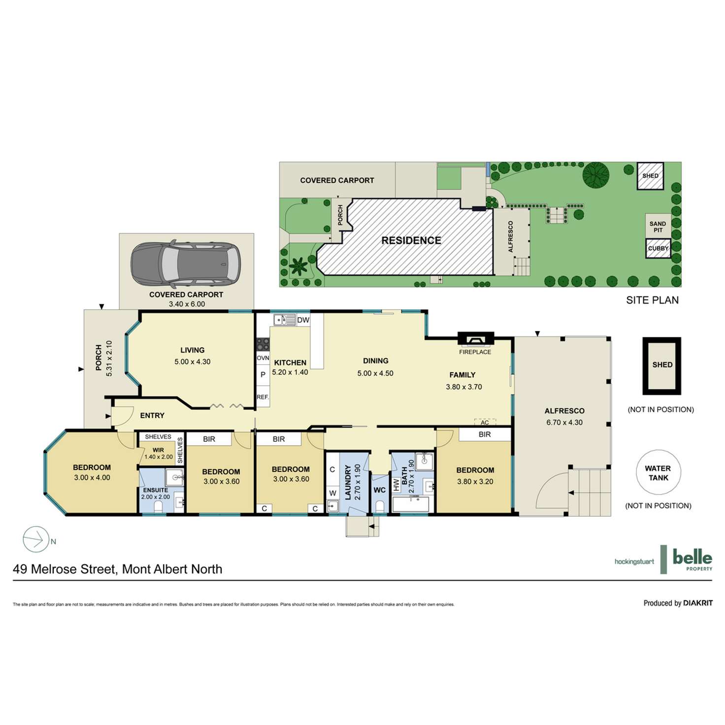Floorplan of Homely house listing, 49 Melrose Street, Mont Albert North VIC 3129