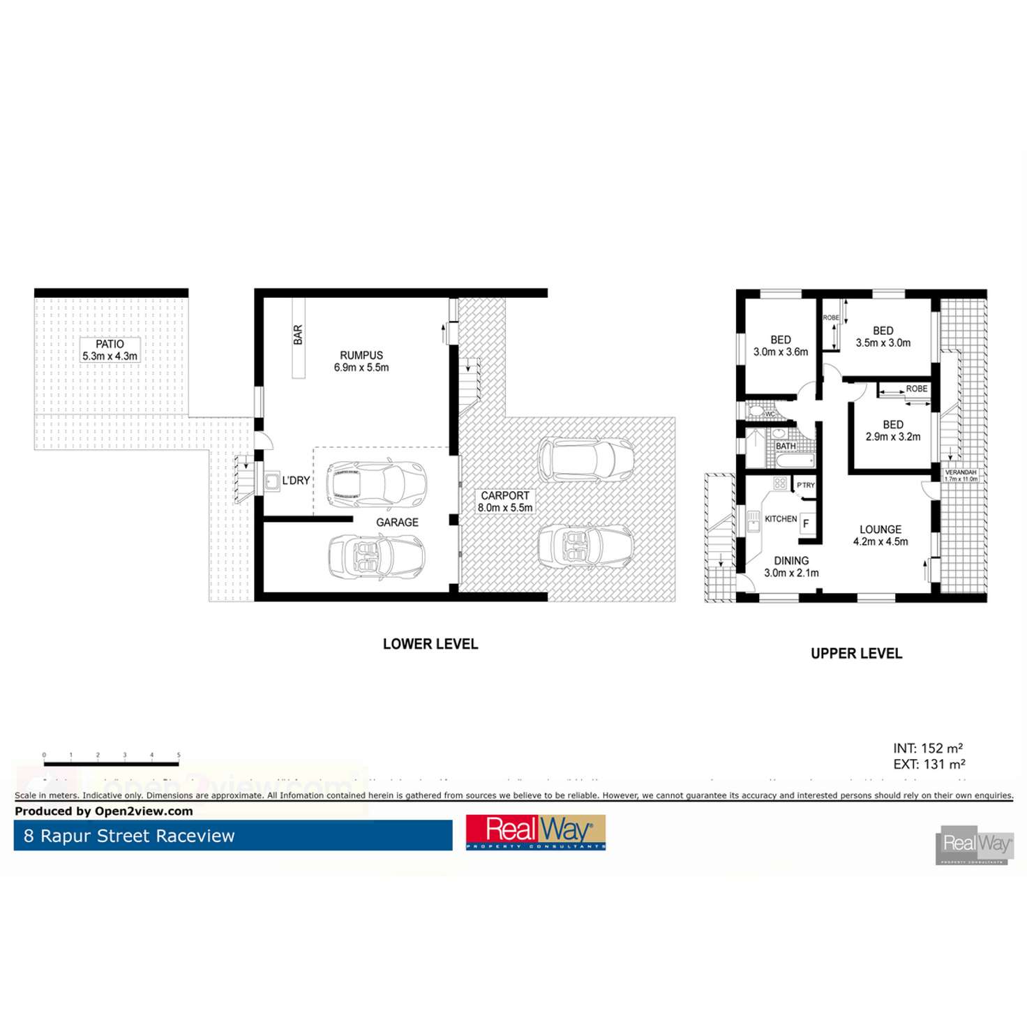 Floorplan of Homely house listing, 8 Rapur Street, Raceview QLD 4305
