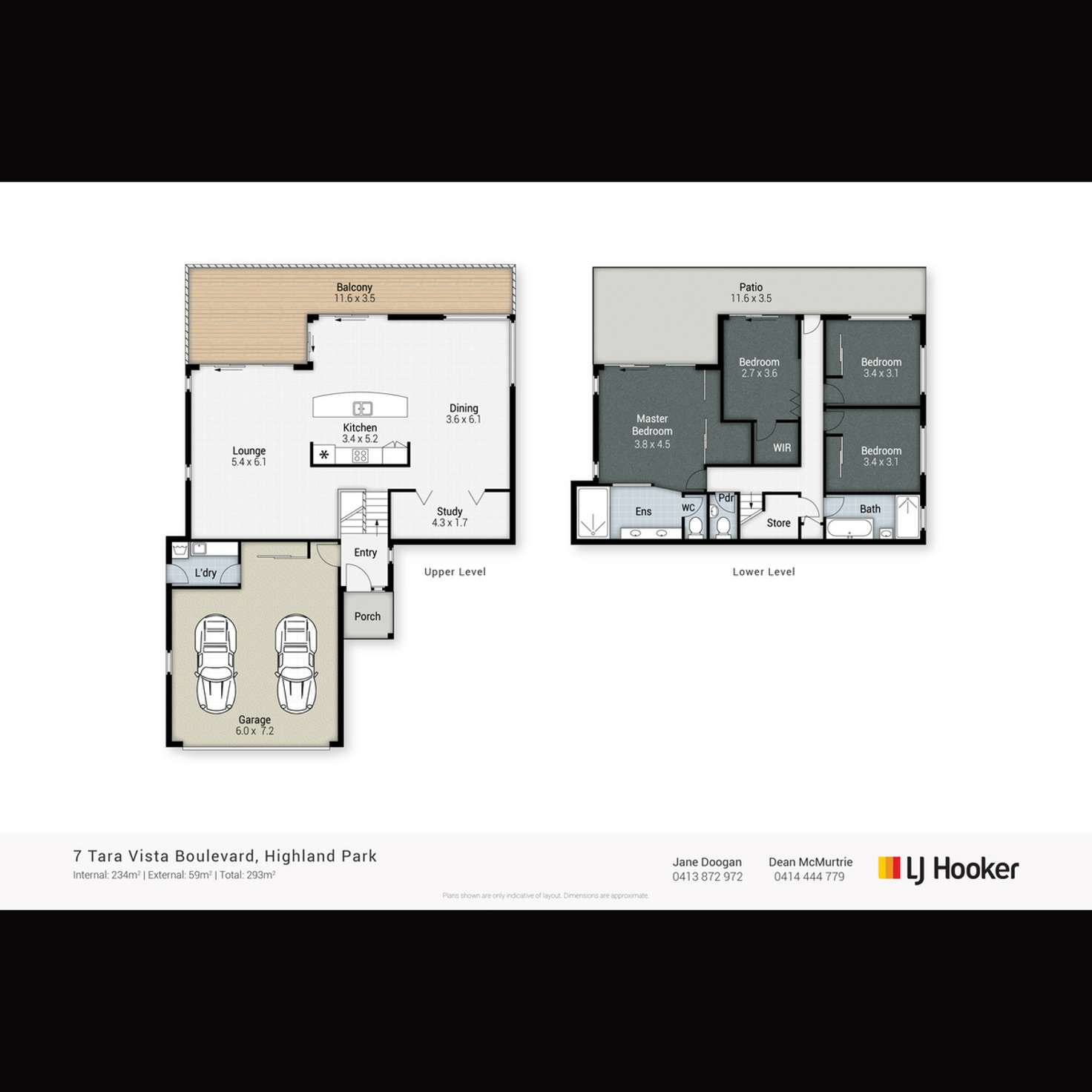 Floorplan of Homely house listing, 7 Tara Vista Boulevard, Highland Park QLD 4211
