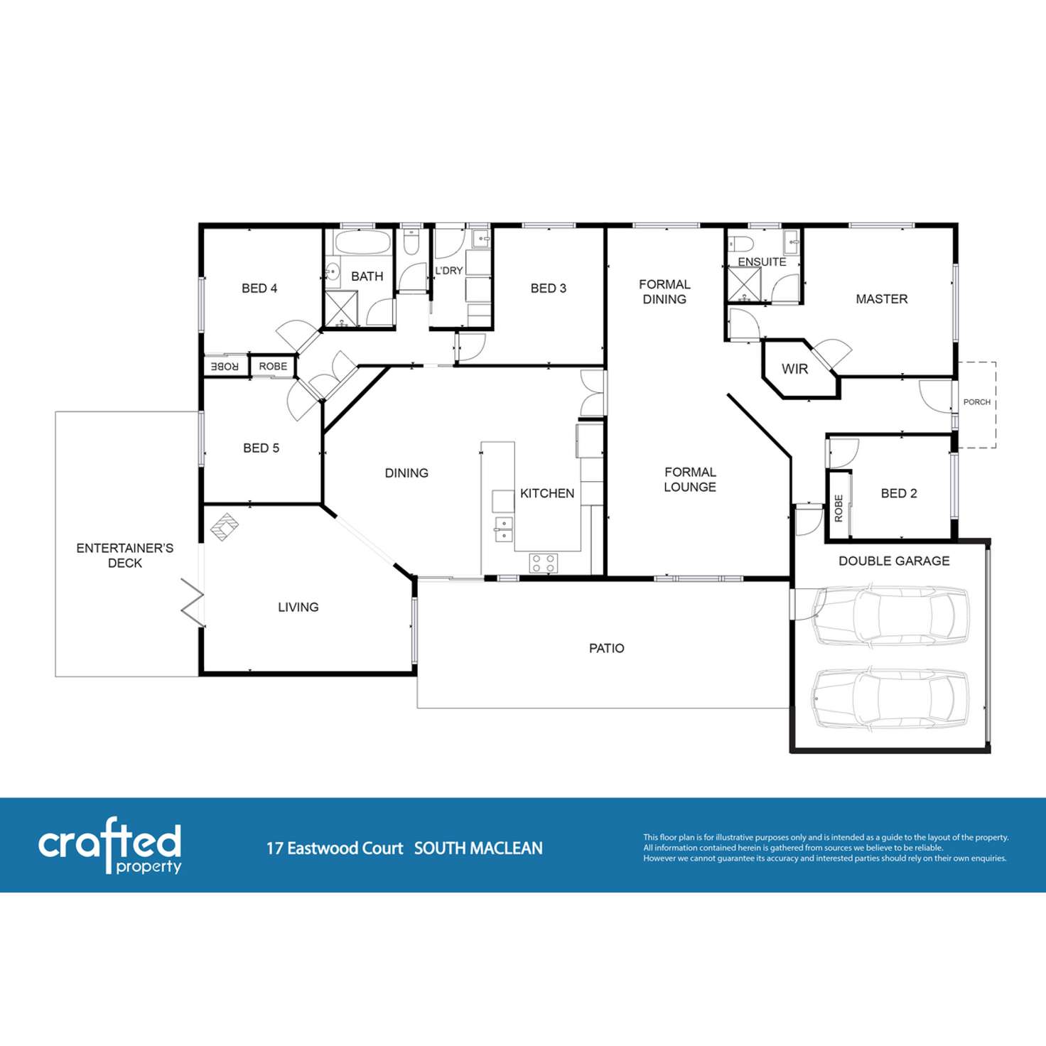 Floorplan of Homely house listing, 17 Eastwood Court, South Maclean QLD 4280