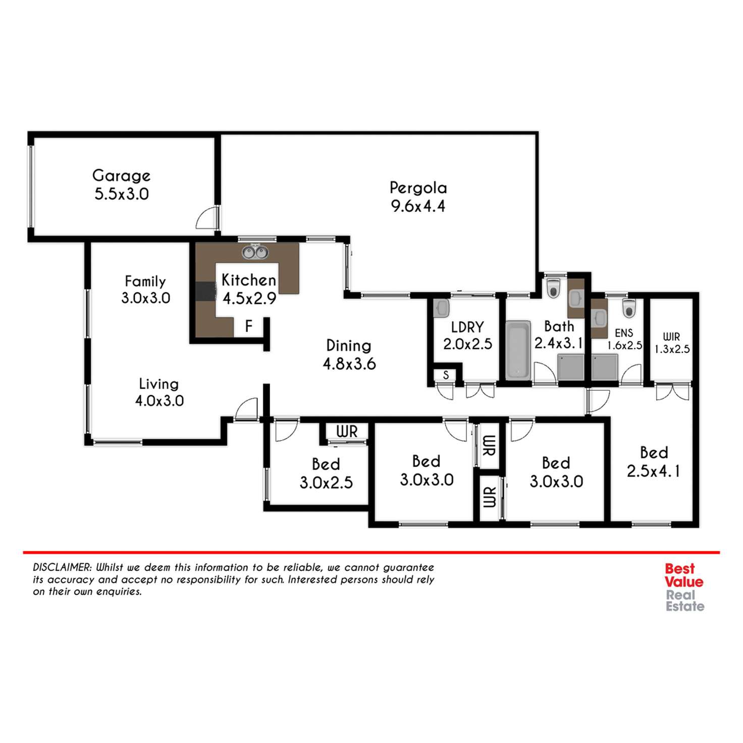 Floorplan of Homely house listing, 22 Tonkin Crescent, Schofields NSW 2762