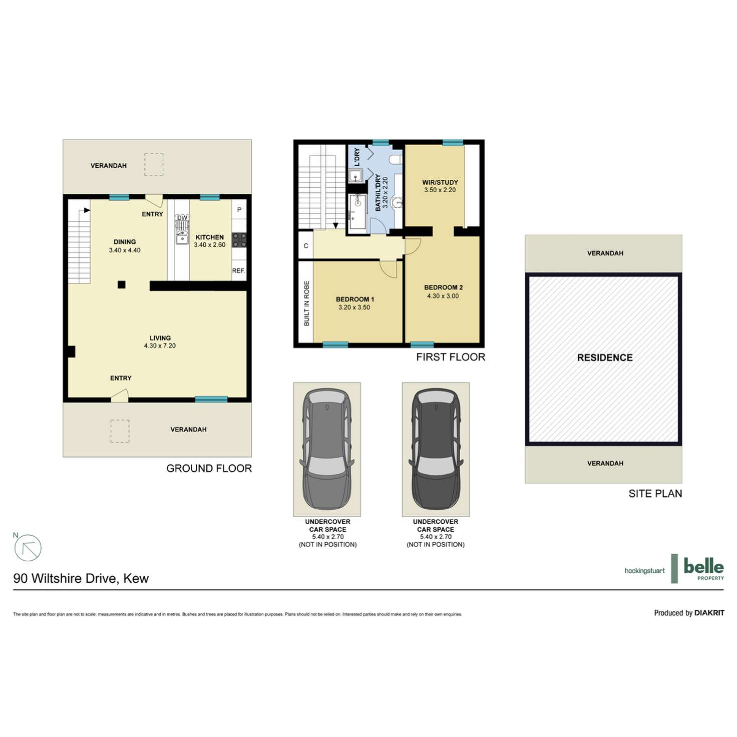 Floorplan of Homely apartment listing, 90 Wiltshire Drive, Kew VIC 3101