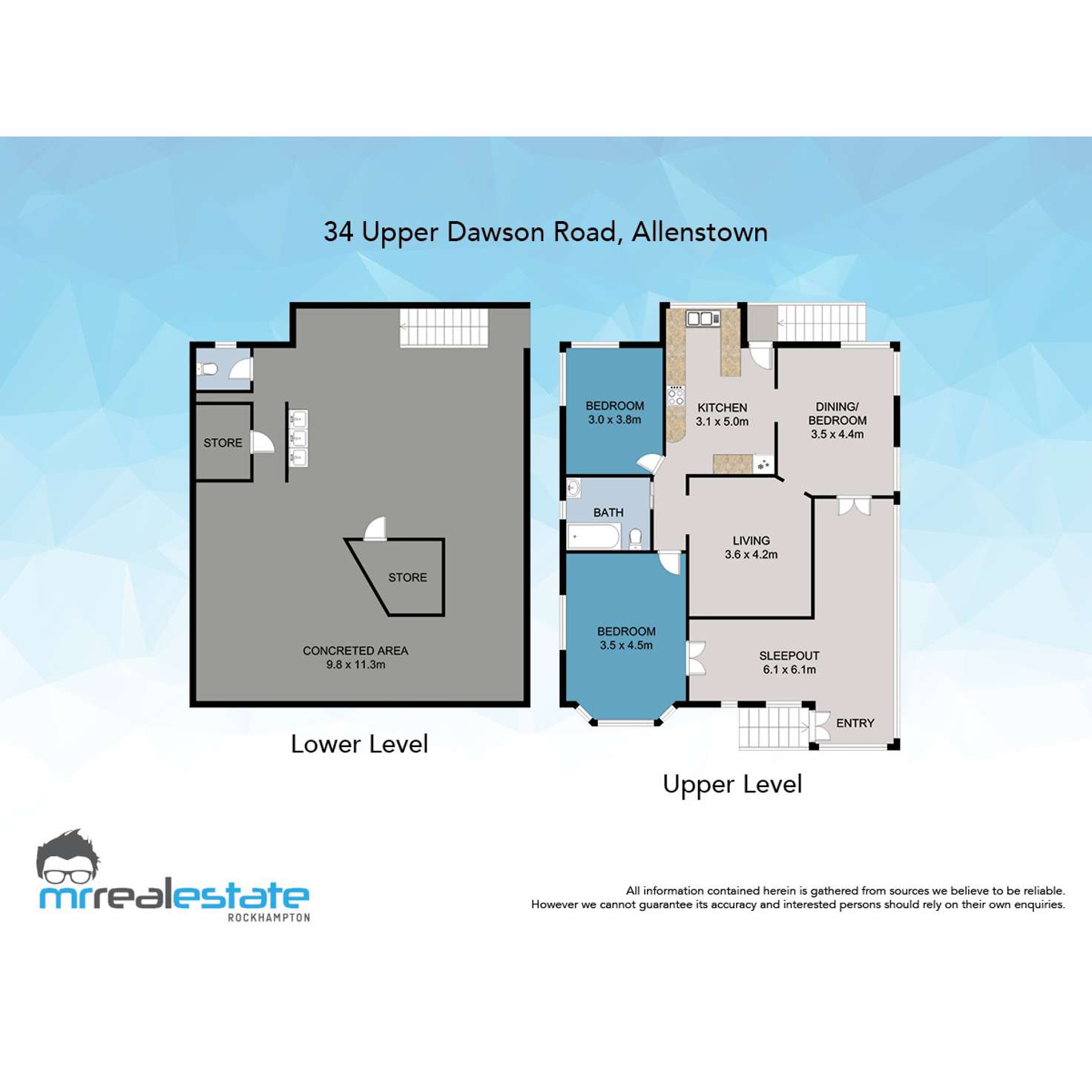 Floorplan of Homely house listing, 34 Upper Dawson Road, Allenstown QLD 4700