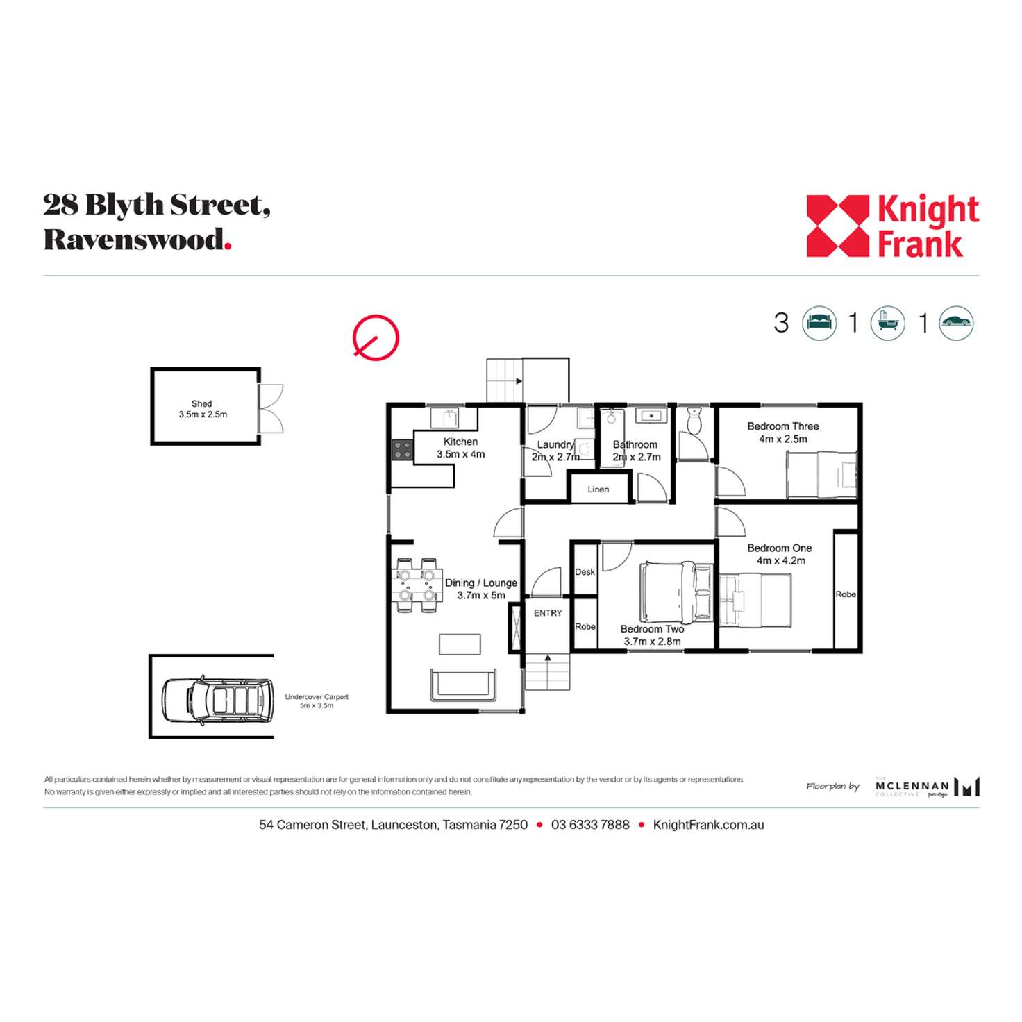 Floorplan of Homely house listing, 24 Blyth Street, Ravenswood TAS 7250