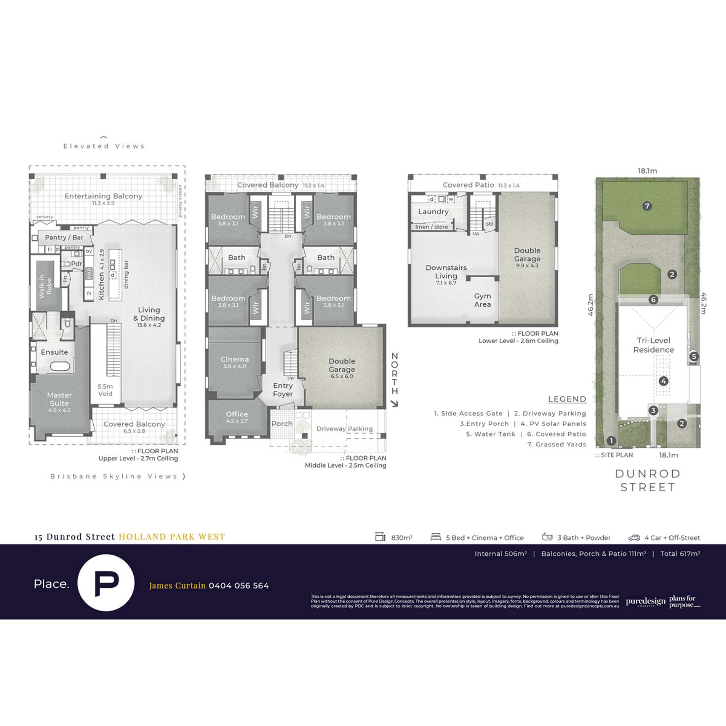 Floorplan of Homely house listing, 15 Dunrod Street, Holland Park West QLD 4121