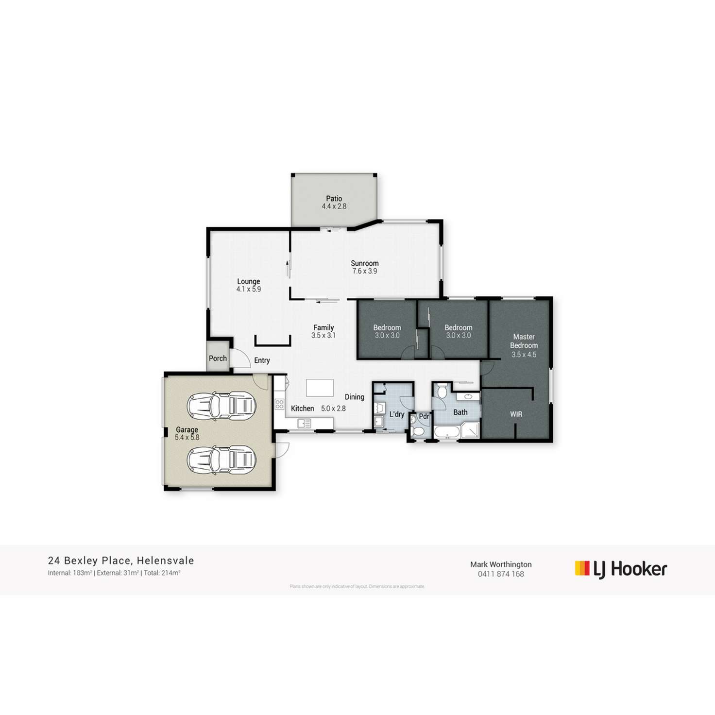 Floorplan of Homely house listing, 24 Bexley Place, Helensvale QLD 4212