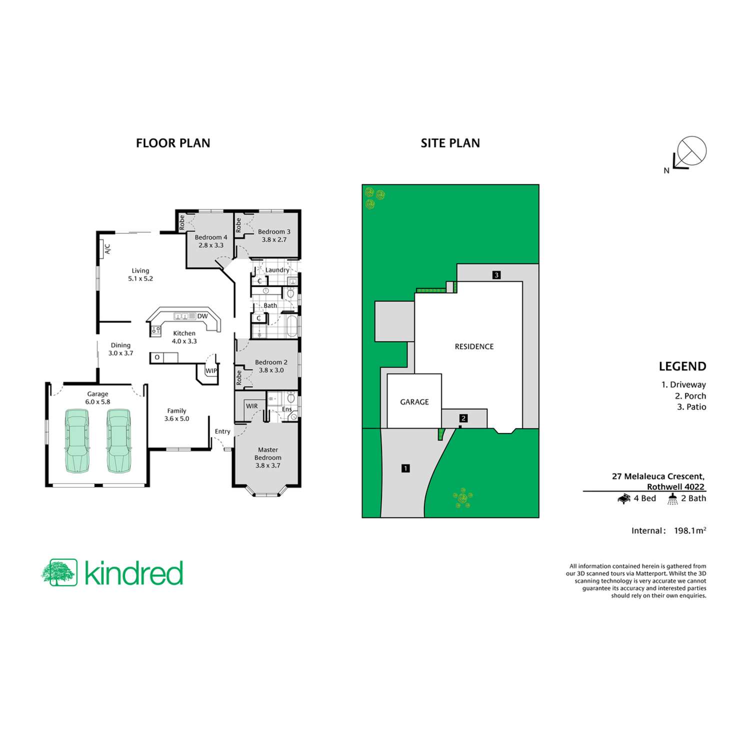 Floorplan of Homely house listing, 27 Melaleuca Crescent, Rothwell QLD 4022