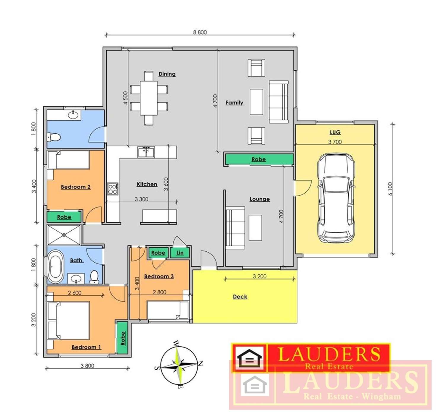 Floorplan of Homely house listing, 22 Killawarra Street, Wingham NSW 2429