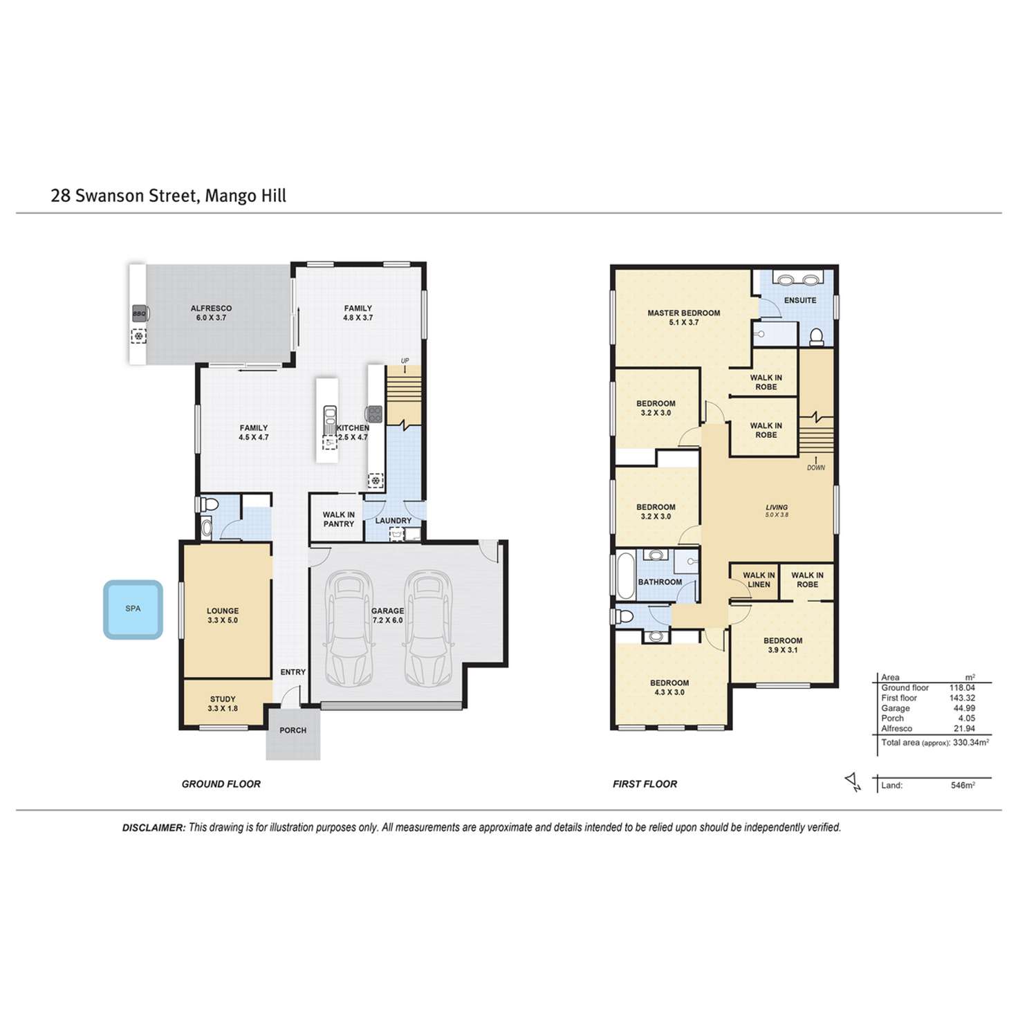 Floorplan of Homely house listing, 28 Swanson Street, Mango Hill QLD 4509