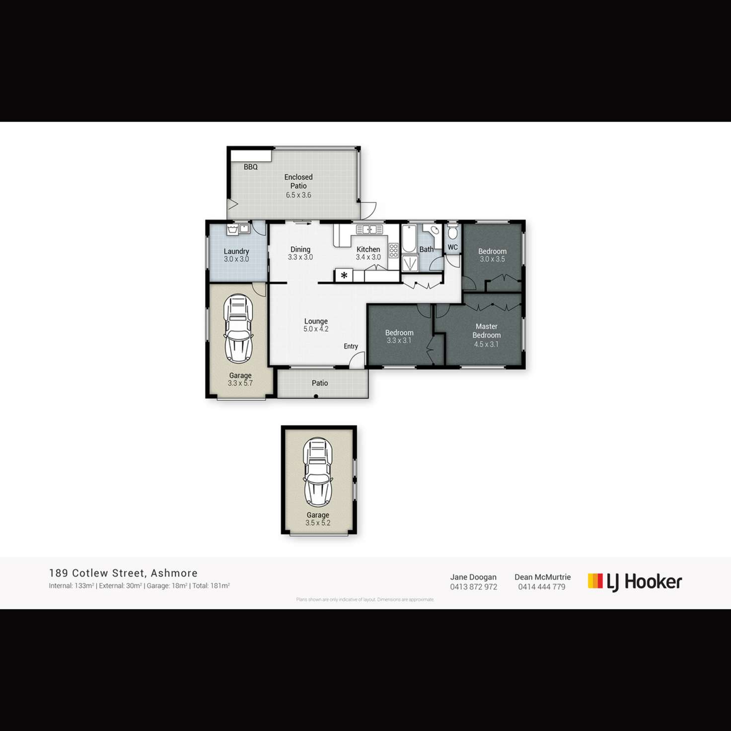 Floorplan of Homely house listing, 189 Cotlew Street, Ashmore QLD 4214