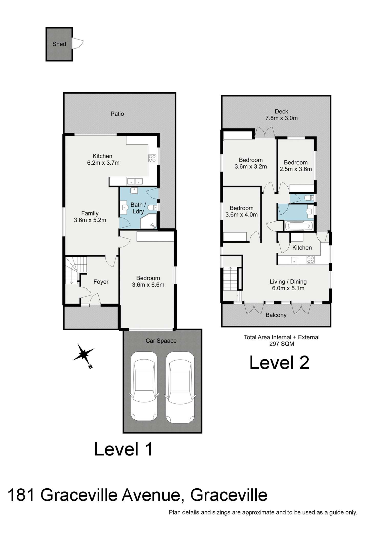 Floorplan of Homely house listing, 181 Graceville Avenue, Graceville QLD 4075