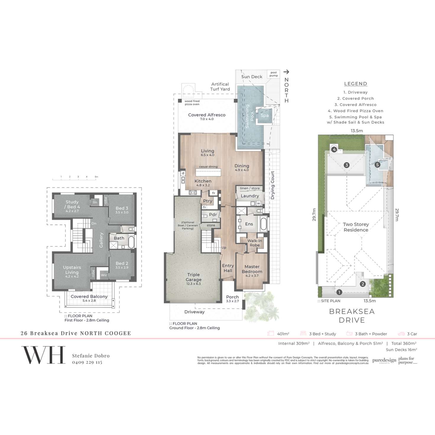 Floorplan of Homely house listing, 26 Breaksea Drive, North Coogee WA 6163