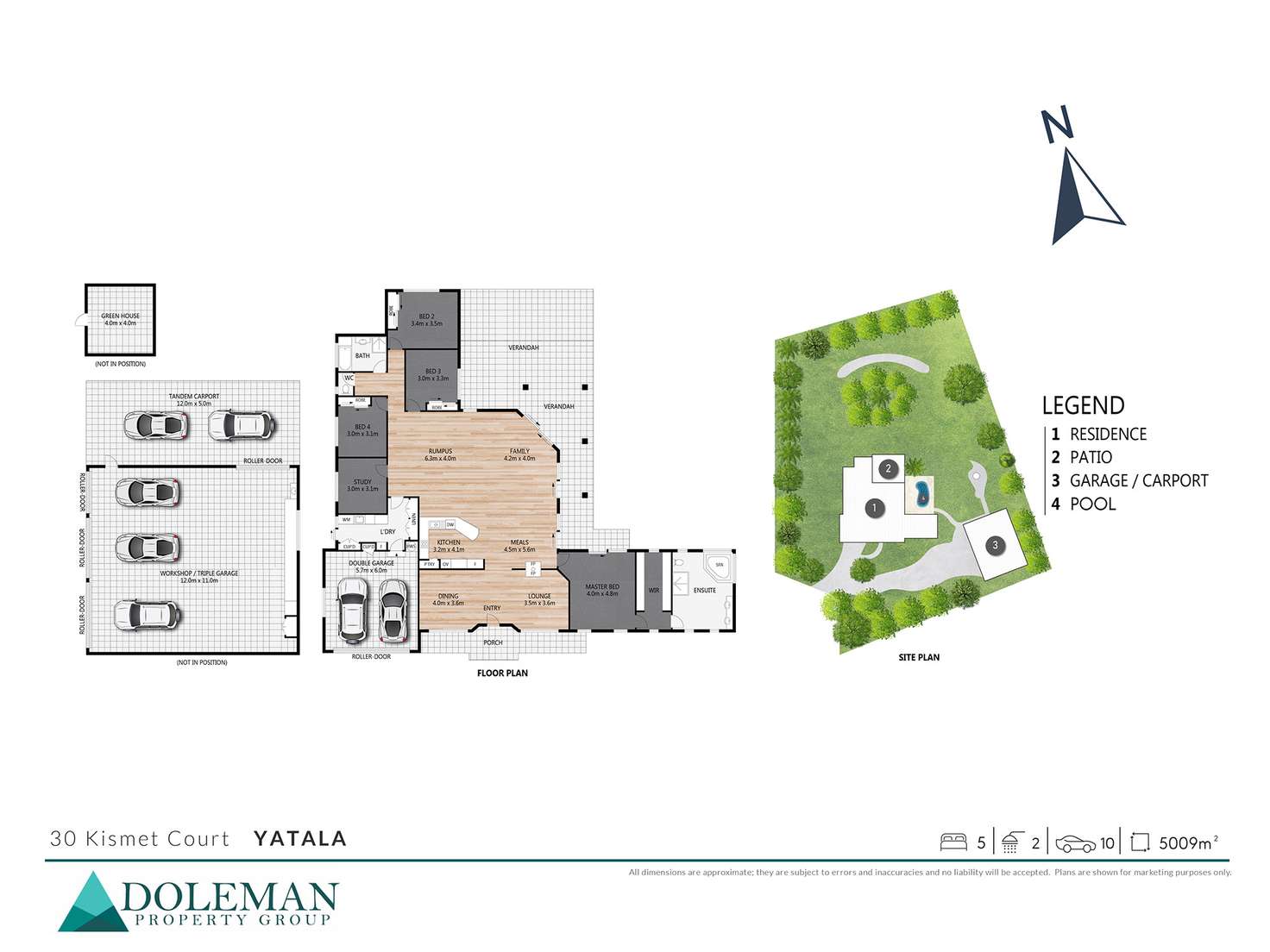 Floorplan of Homely house listing, 30-32 Kismet Court, Yatala QLD 4207
