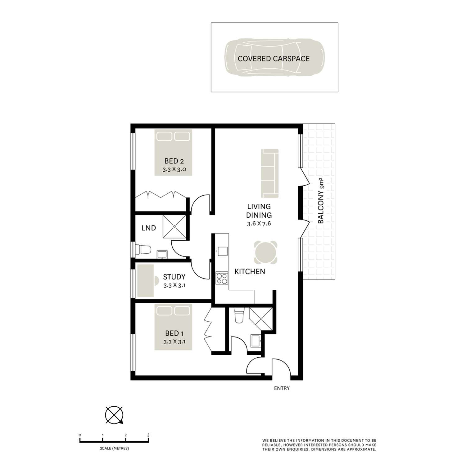 Floorplan of Homely apartment listing, 38/22 New Beach Road, Darling Point NSW 2027