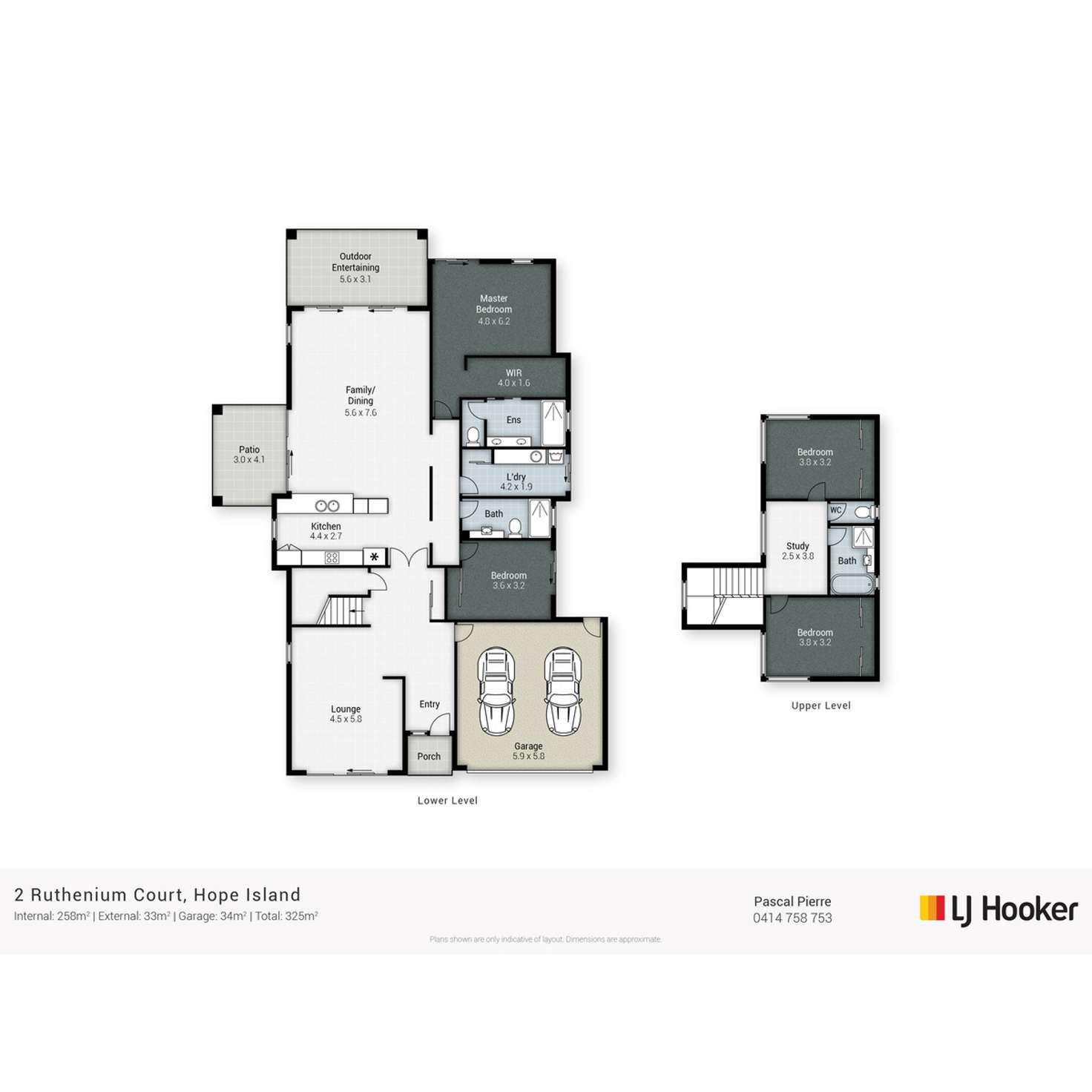 Floorplan of Homely house listing, 2 Ruthenium Court, Hope Island QLD 4212