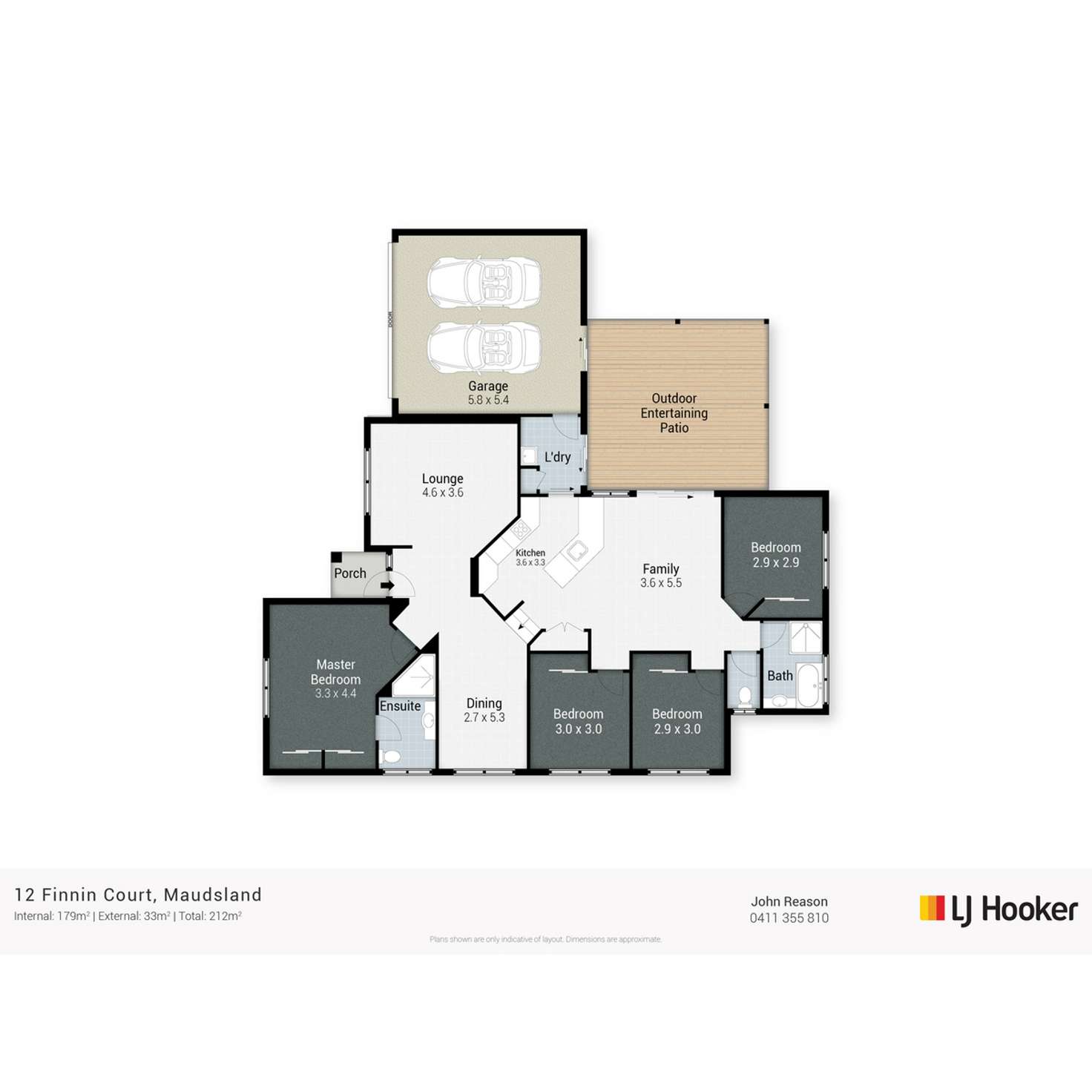 Floorplan of Homely house listing, 12 Finnin Court, Maudsland QLD 4210